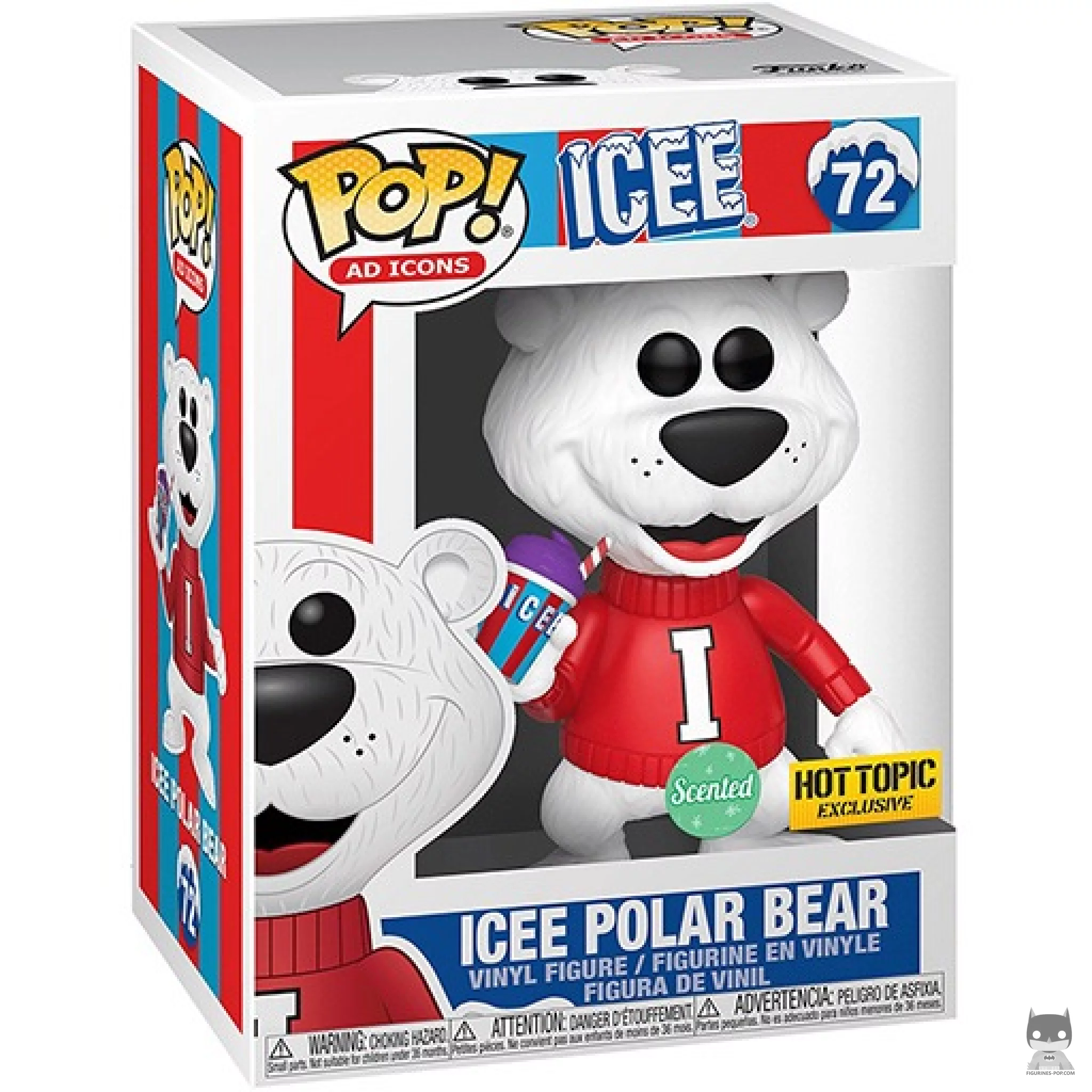 Figura Funko Pop! Oso polar Icee (Con aroma) en su caja