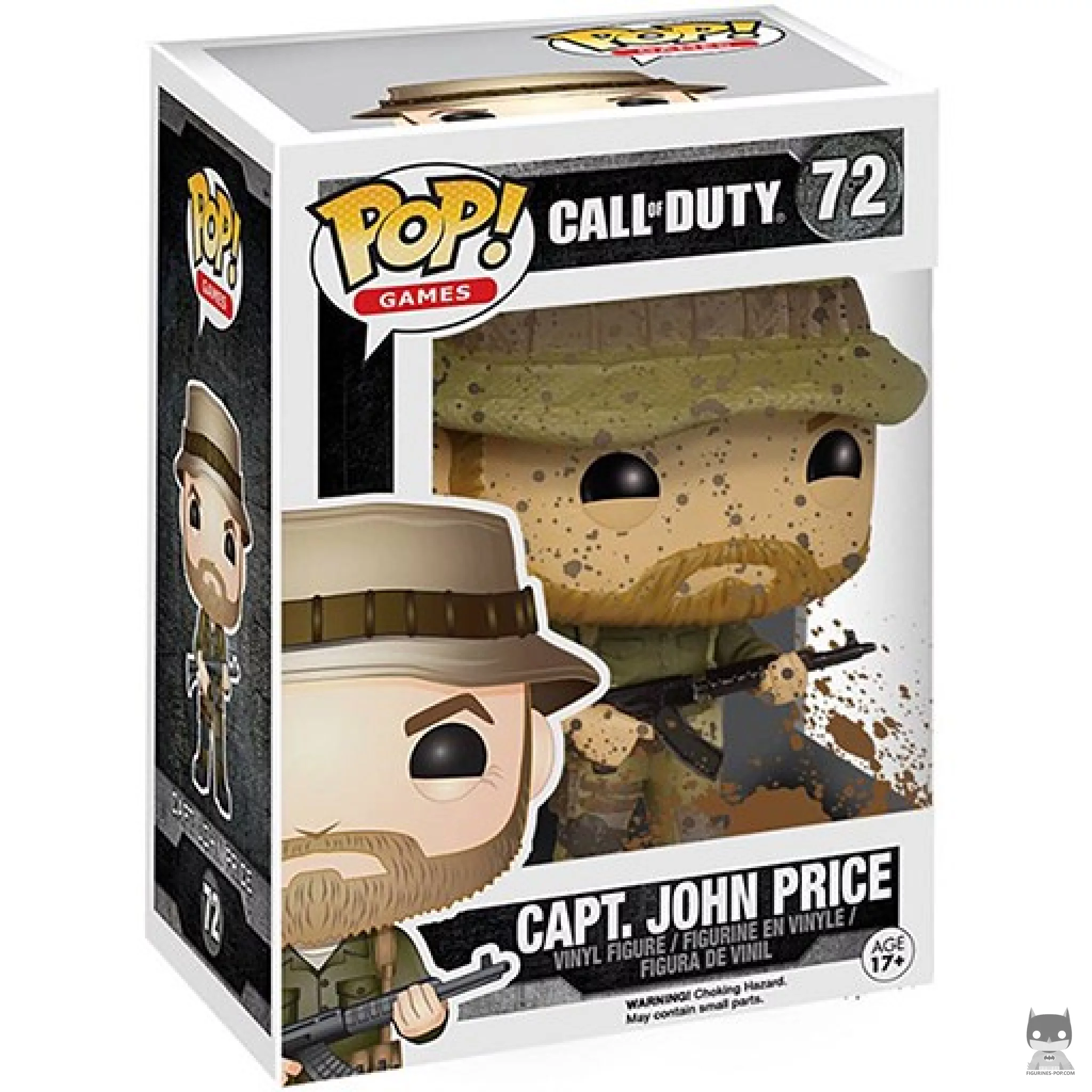 Figura Funko Pop! Capitán John Price en su caja