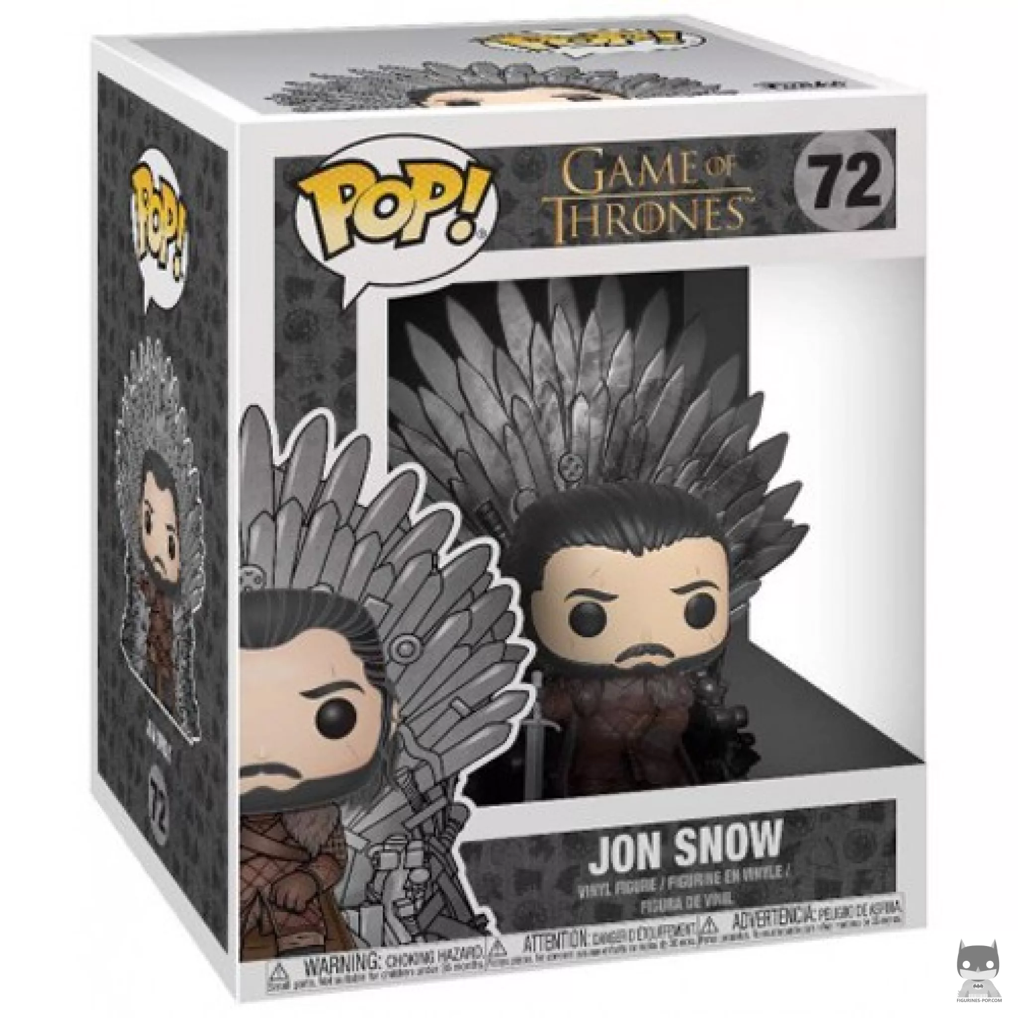 Figura Funko Pop! Jon Nieve (Trono de Hierro) en su caja