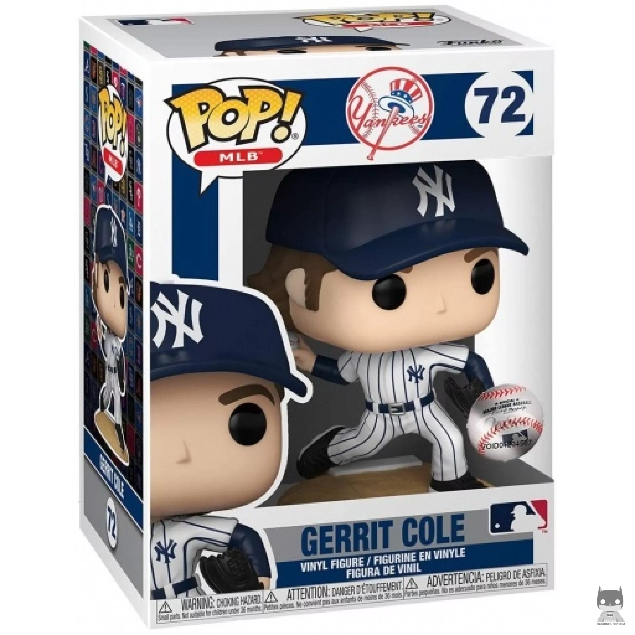 Figura Funko Pop! Gerrit Cole en su caja