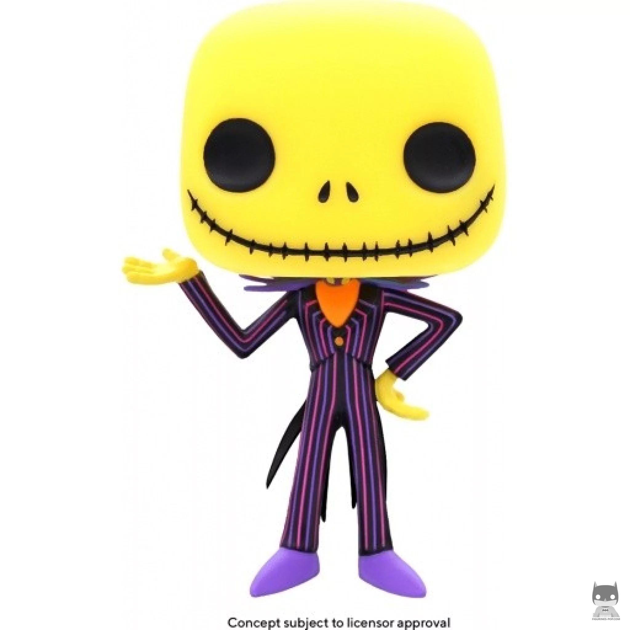 Figura Funko Pop! Jack Skellington (Luz negra) (Pesadilla antes de Navidad)