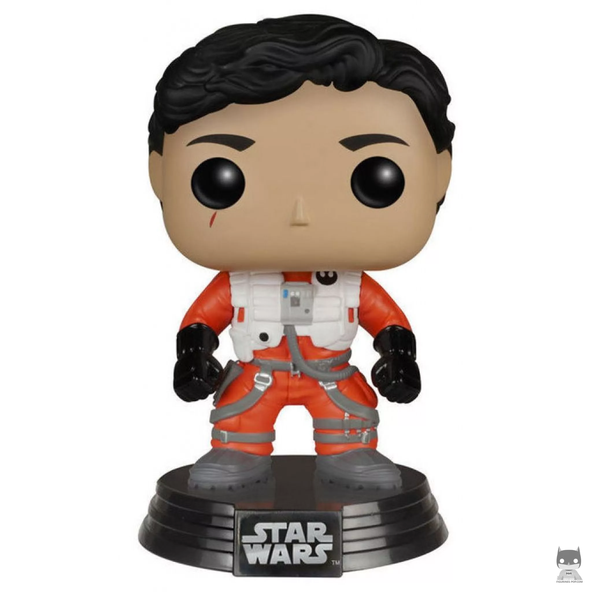 Figura Funko Pop! Poe Dameron sin máscara (Star Wars: Episodio VII, El despertar de la Fuerza)