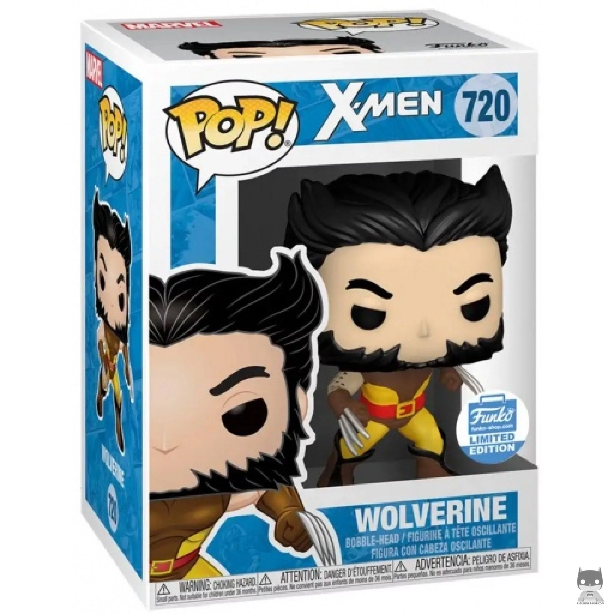 Figura Funko Pop! Lobezno en su caja