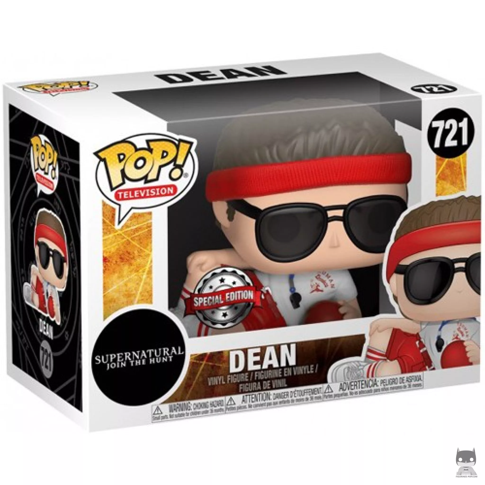 Figura Funko Pop! Dean Winchester en su caja