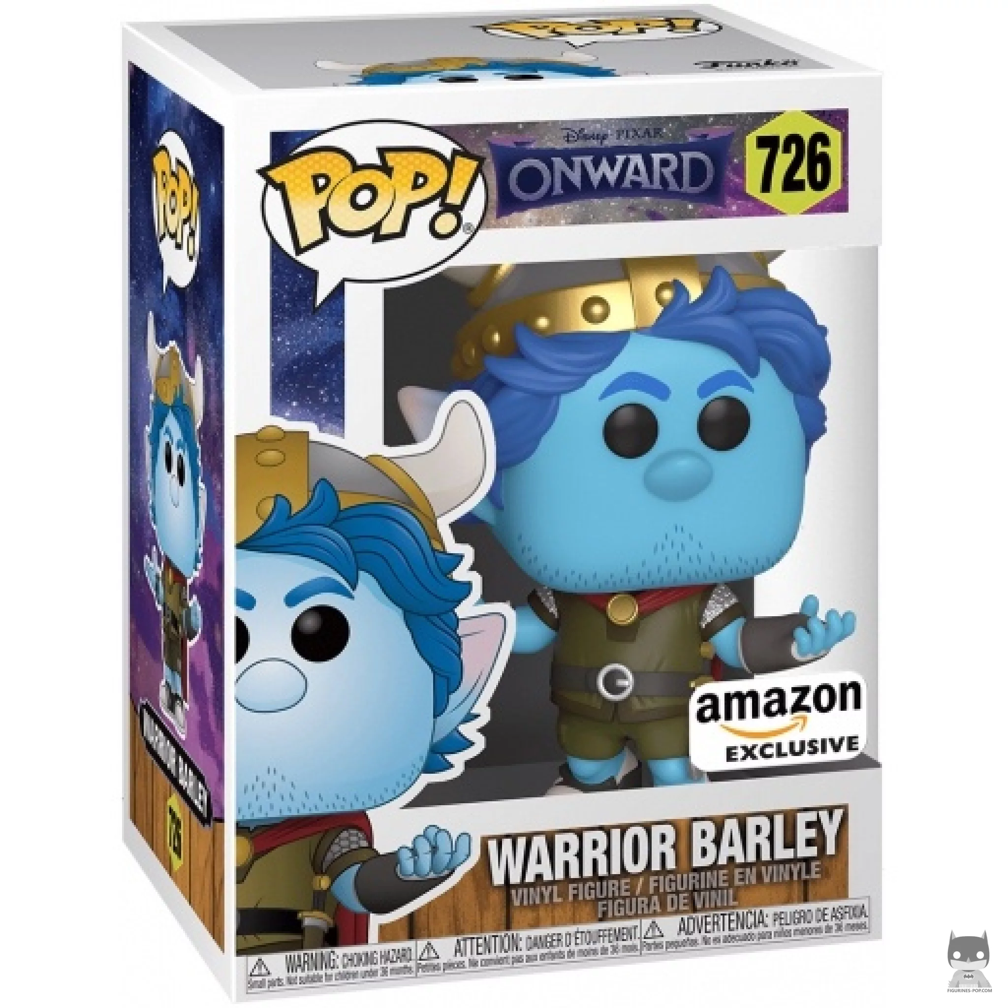 Figura Funko Pop! Barley guerrero en su caja