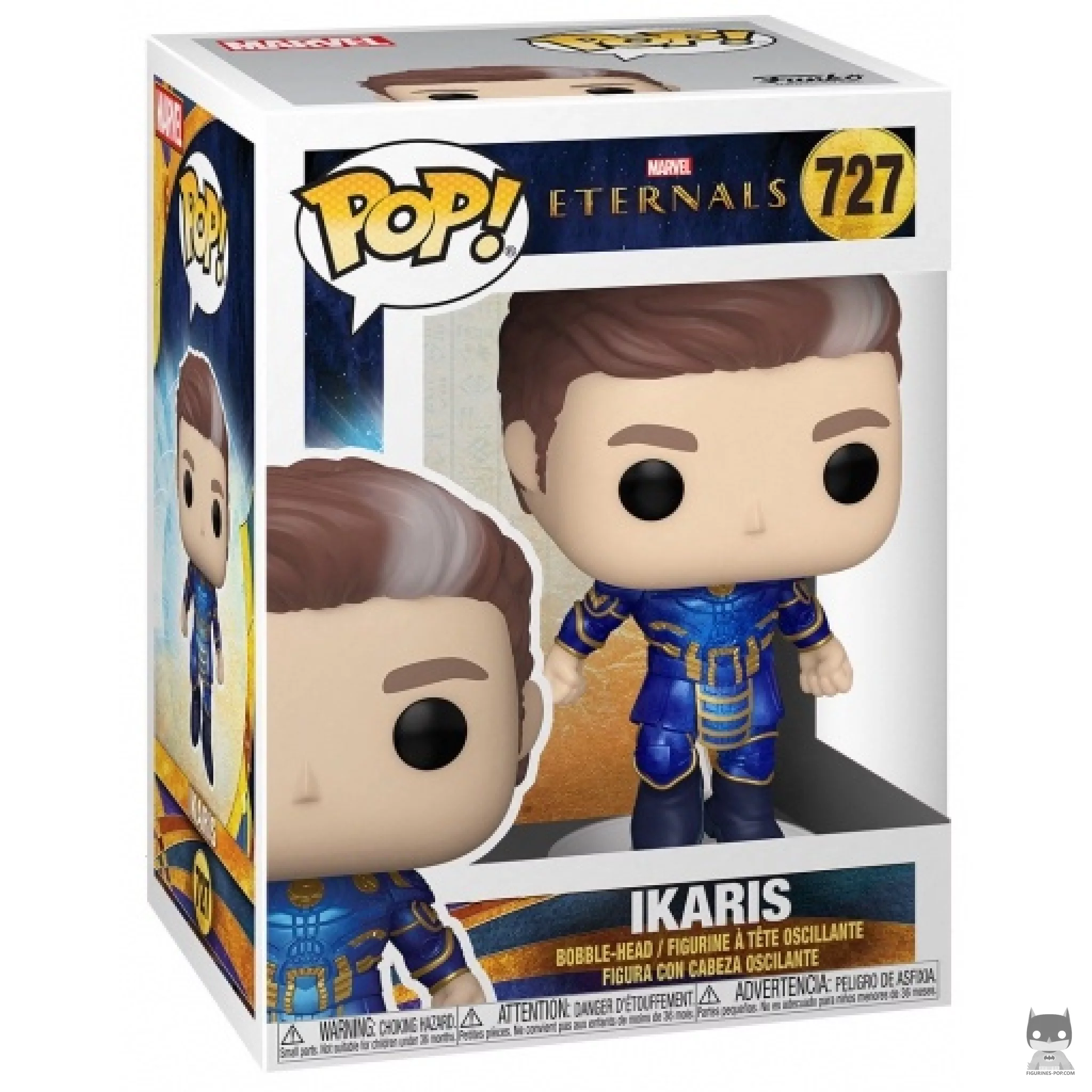 Figura Funko Pop! Ikaris en su caja