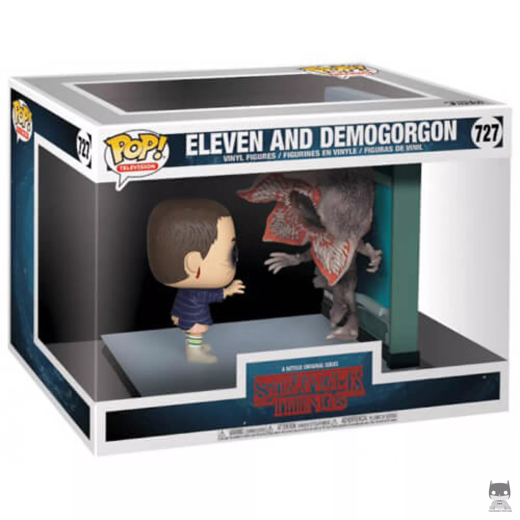 Figura Funko Pop! Once vs. Demogorgon en su caja