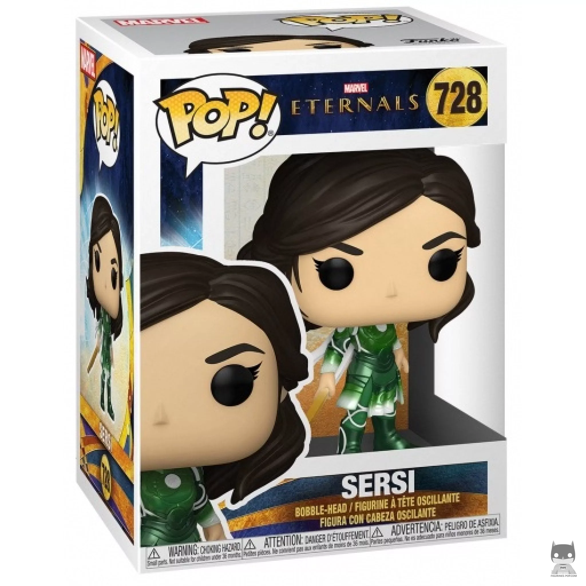 Figura Funko Pop! Sersi en su caja