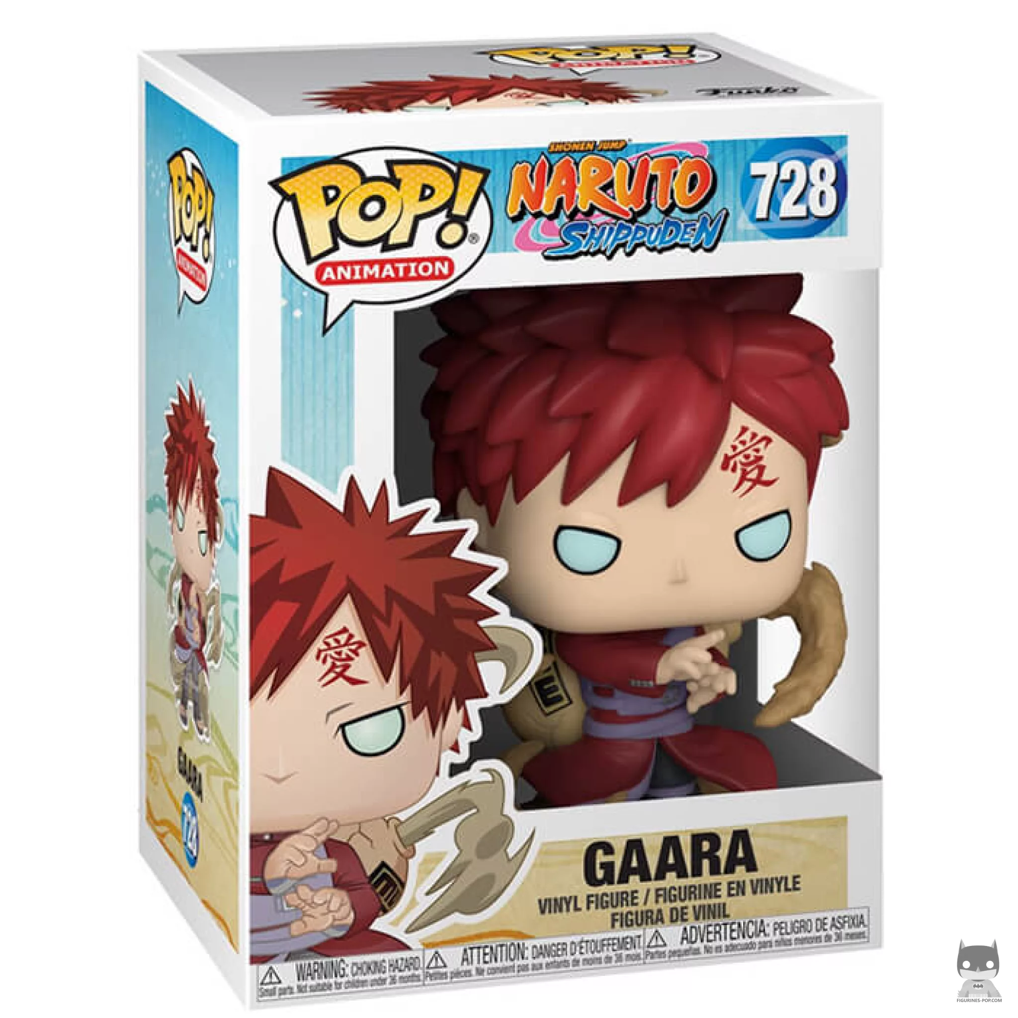 Figura Funko Pop! Gaara en su caja