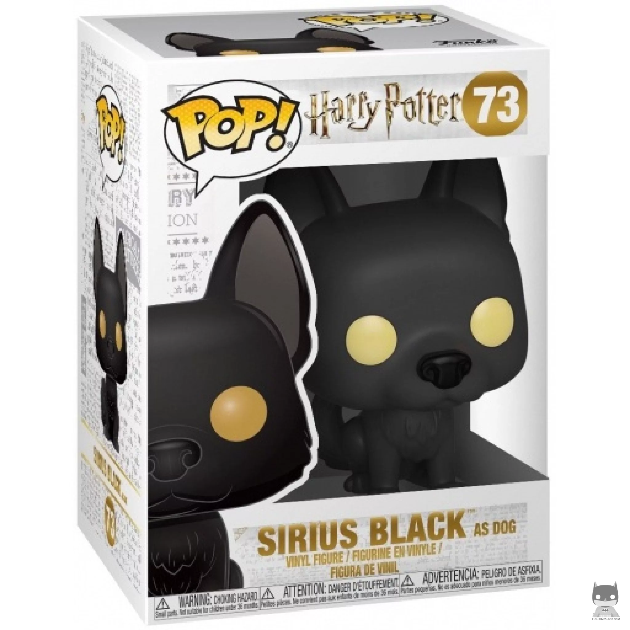 Figura Funko Pop! Sirius Black como Perro en su caja