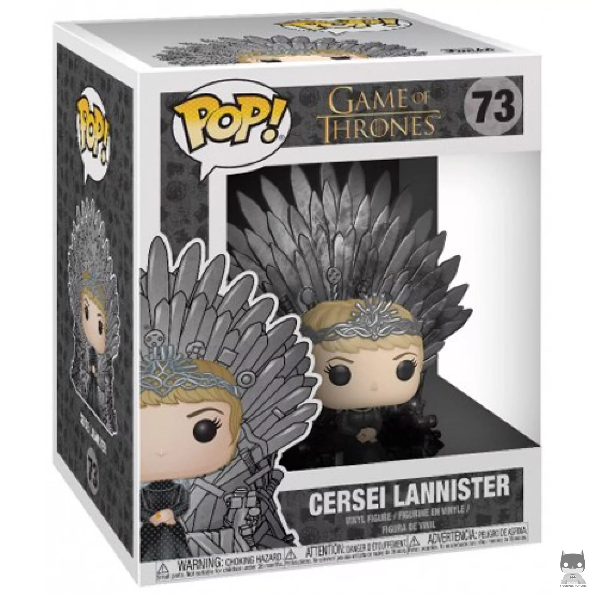 Figura Funko Pop! Cersei Lannister (Trono de Hierro) en su caja