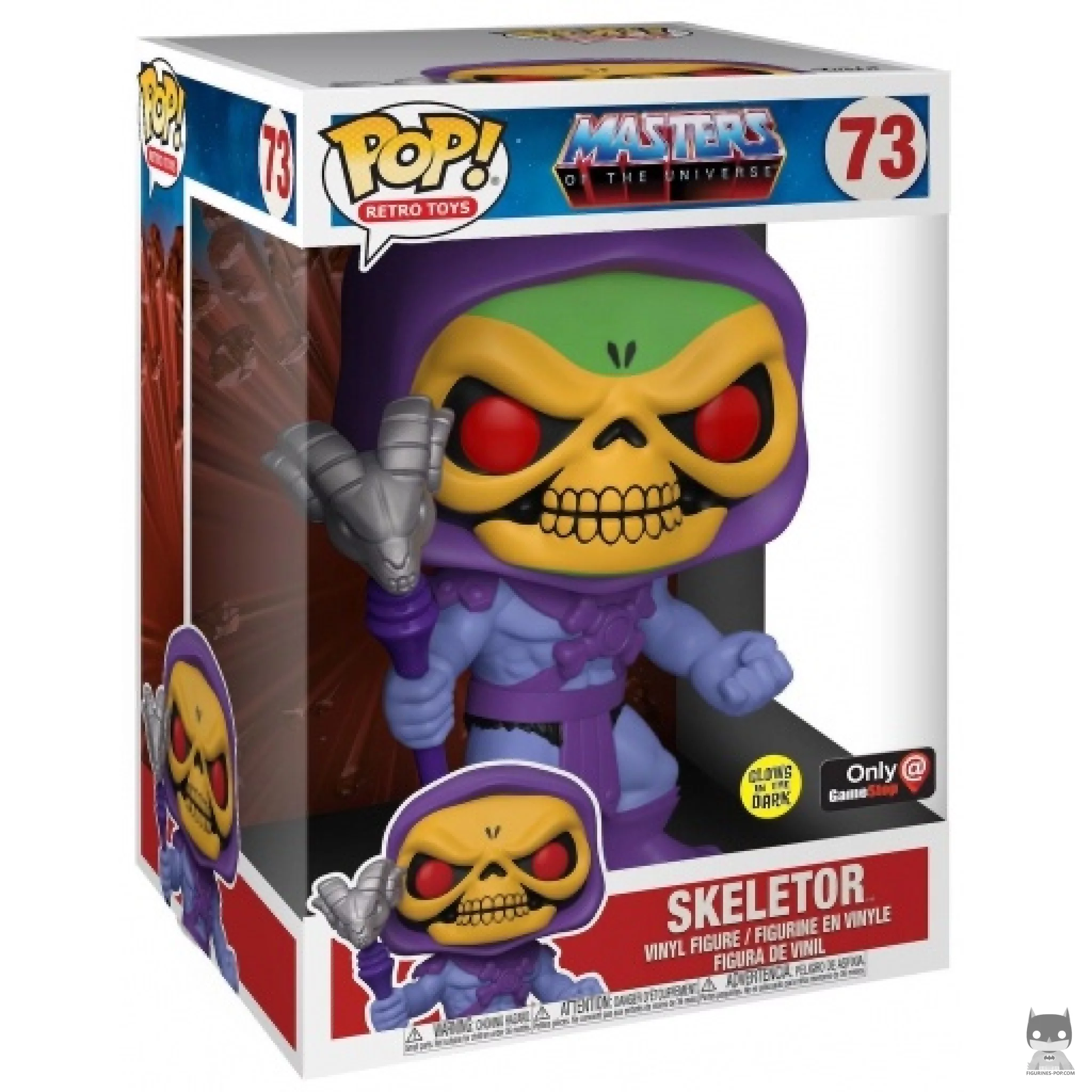 Figura Funko Pop! Skeletor (Supersized) en su caja