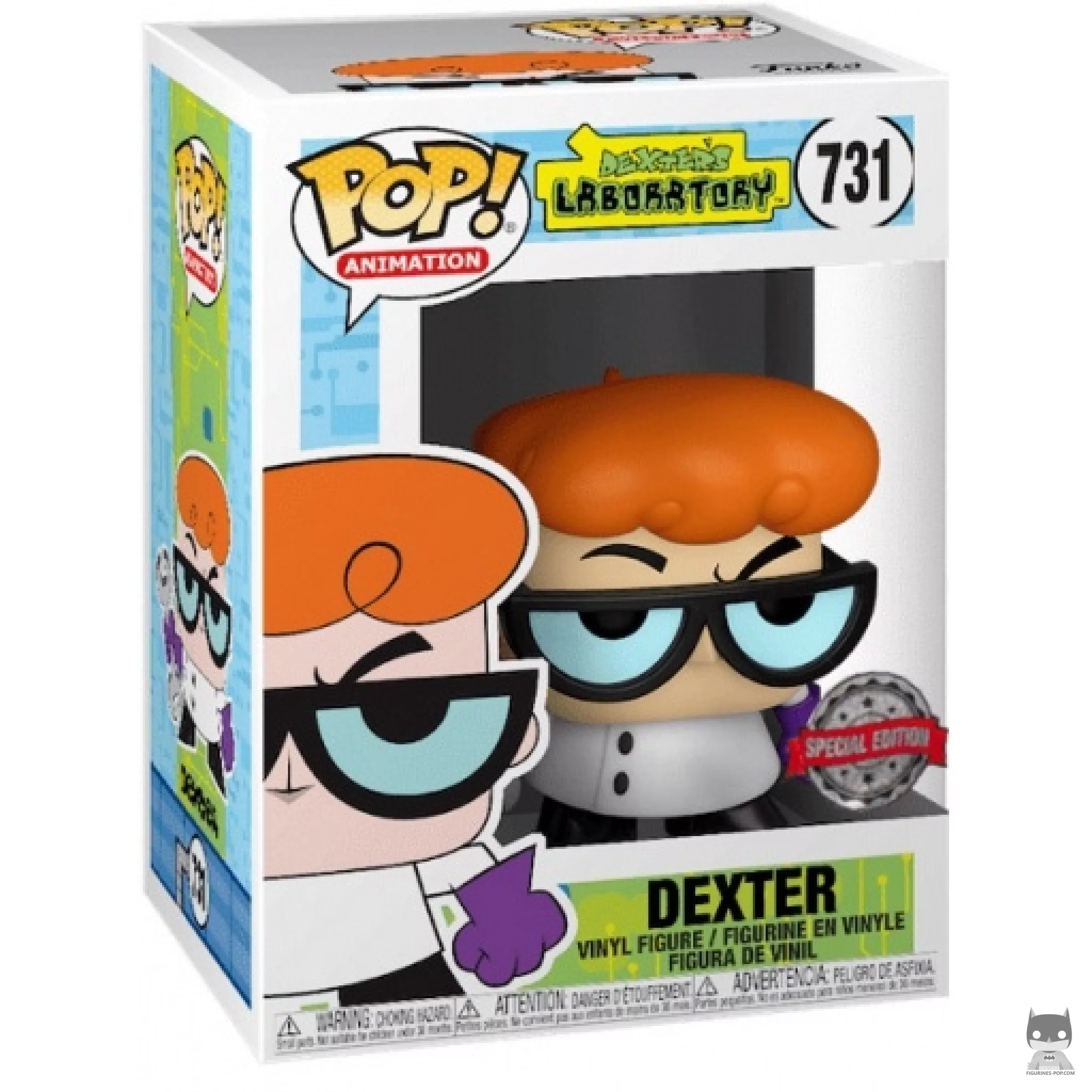 Figura Funko Pop! Dexter en su caja