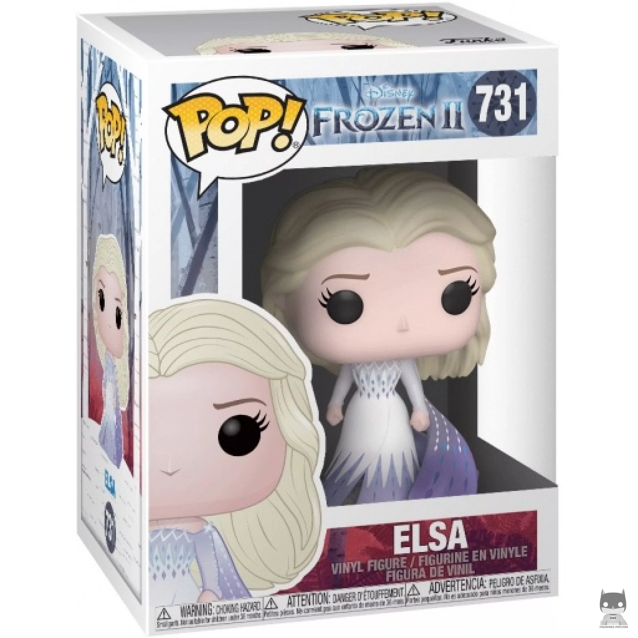 Figura Funko Pop! Elsa en su caja