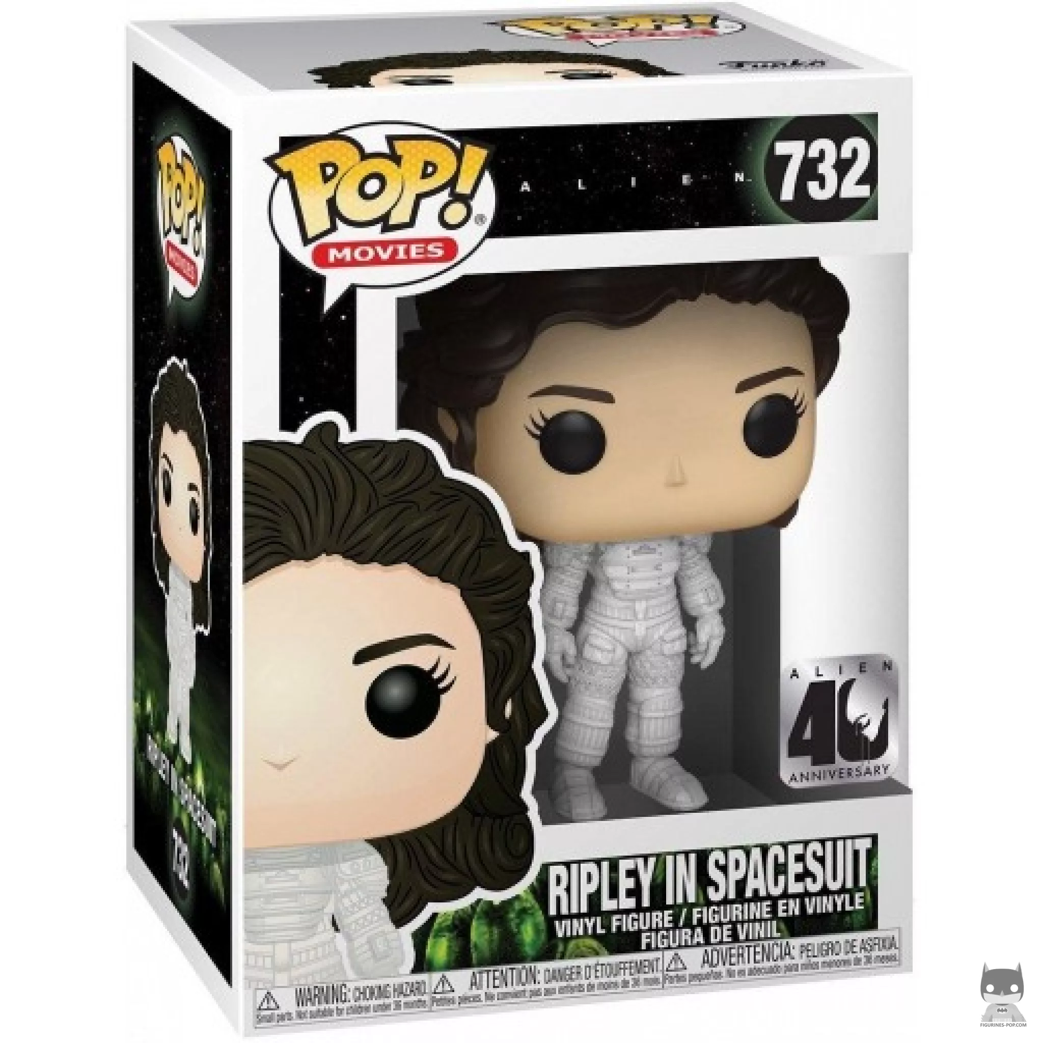 Figura Funko Pop! Ripley con traje espacial en su caja