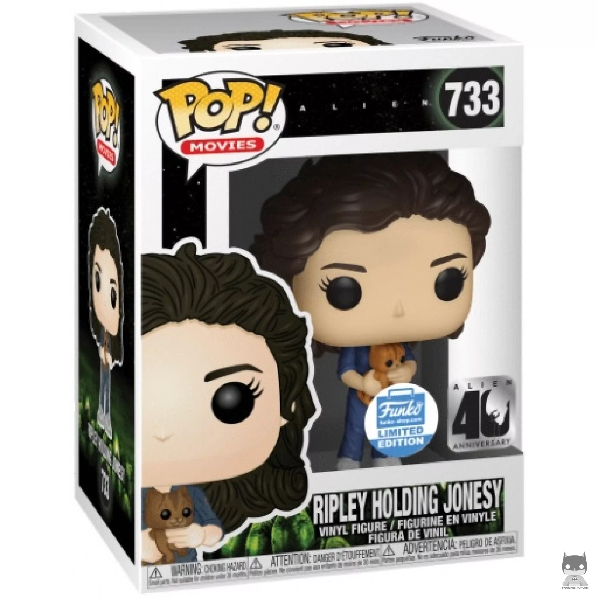 Figura Funko Pop! Ripley con Jonesy en su caja