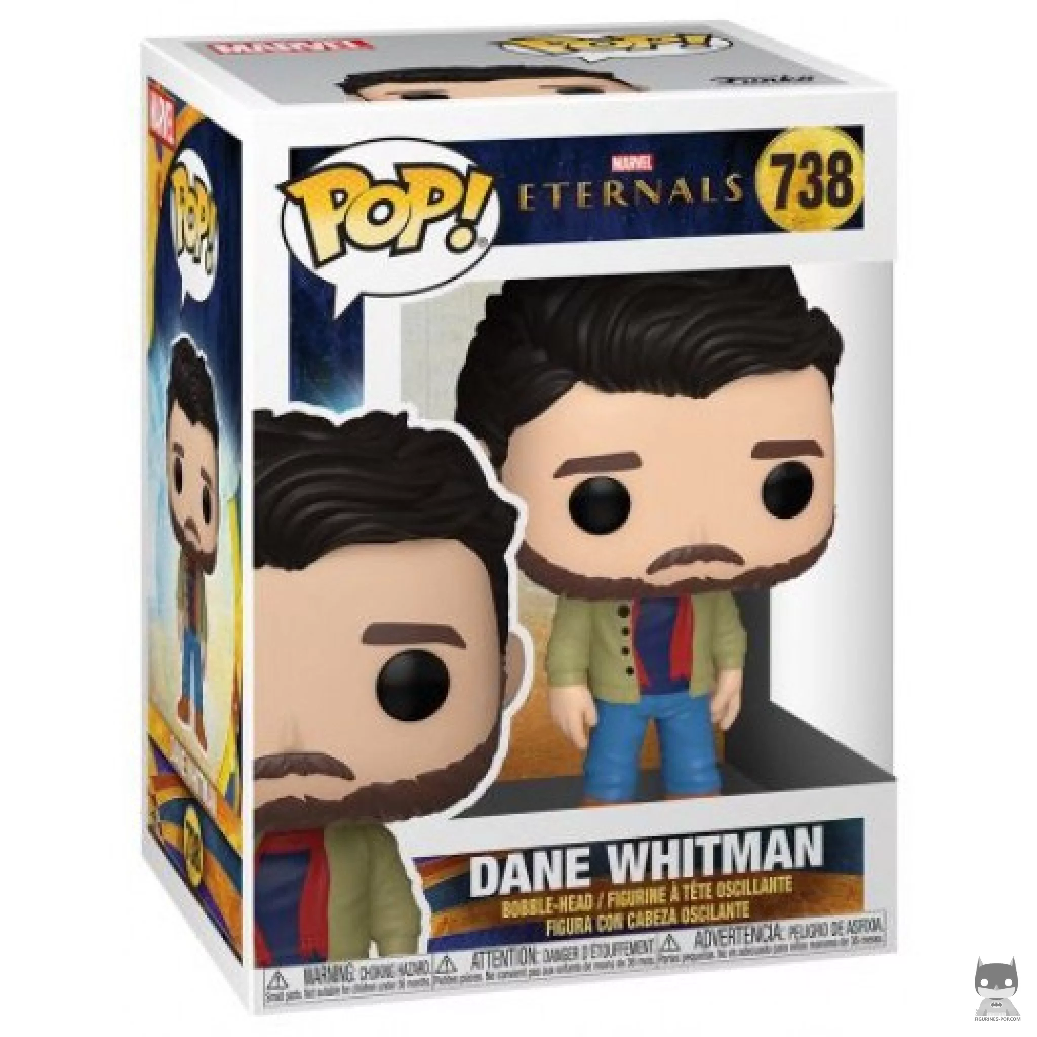 Figura Funko Pop! Dane Whitman en su caja