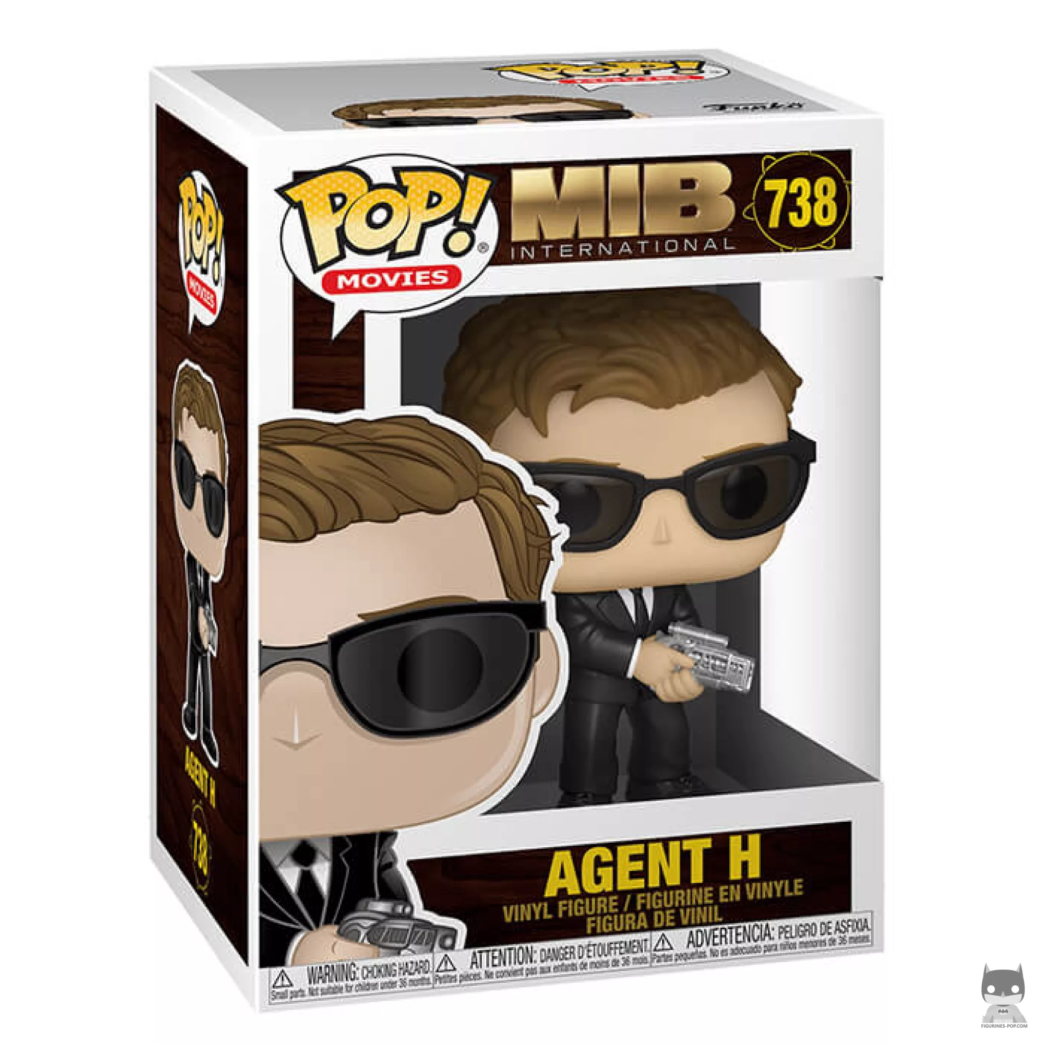 Figura Funko Pop! Agente H en su caja