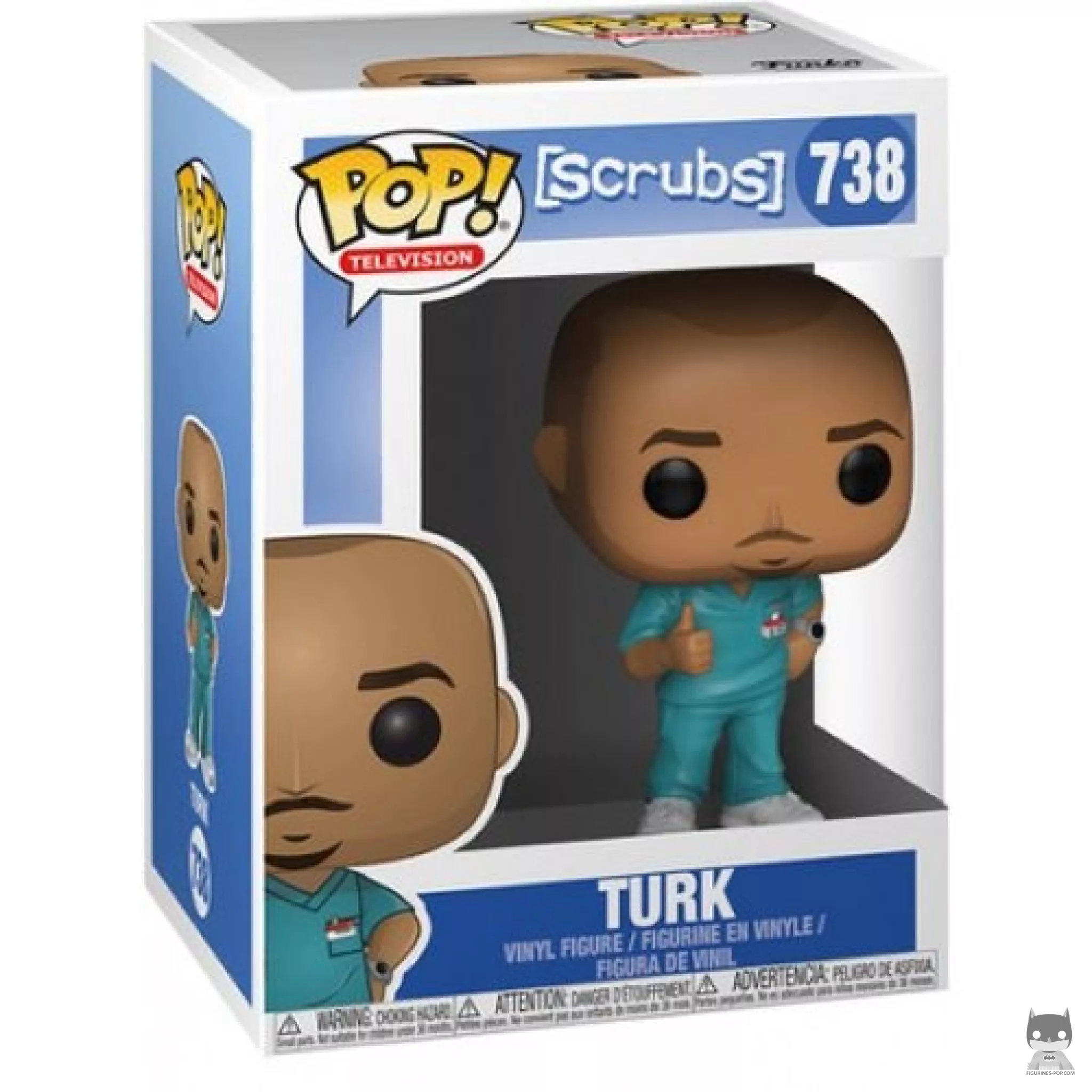 Figura Funko Pop! Turk en su caja