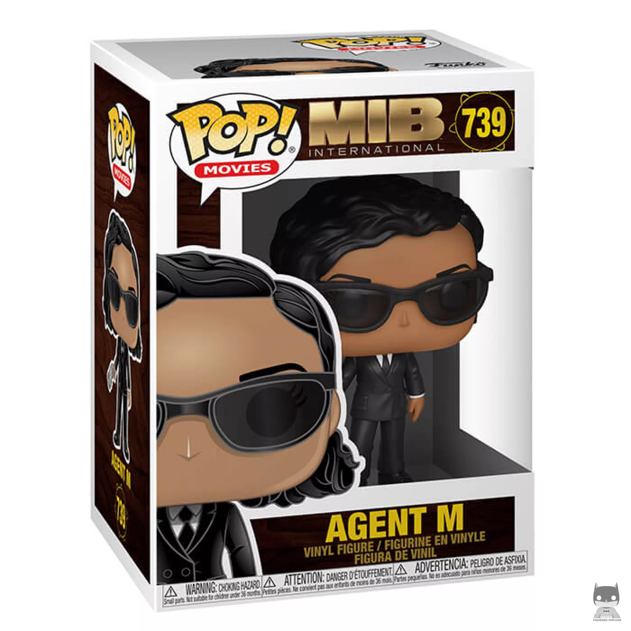 Figura Funko Pop! Agente M en su caja