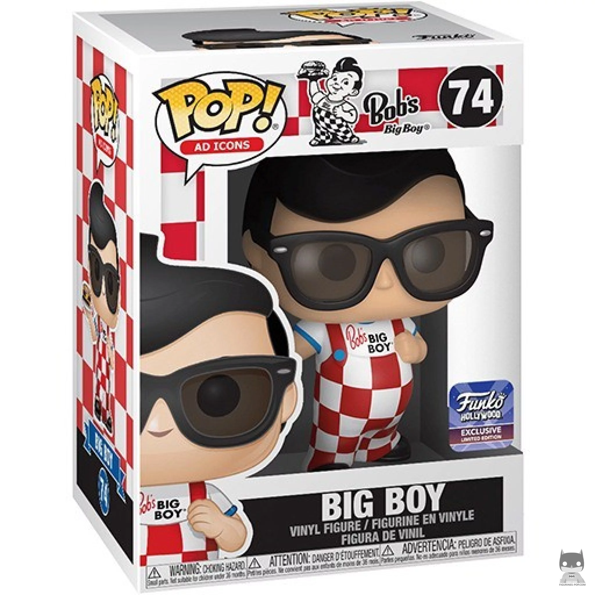 Figura Funko Pop! Big Boy en su caja