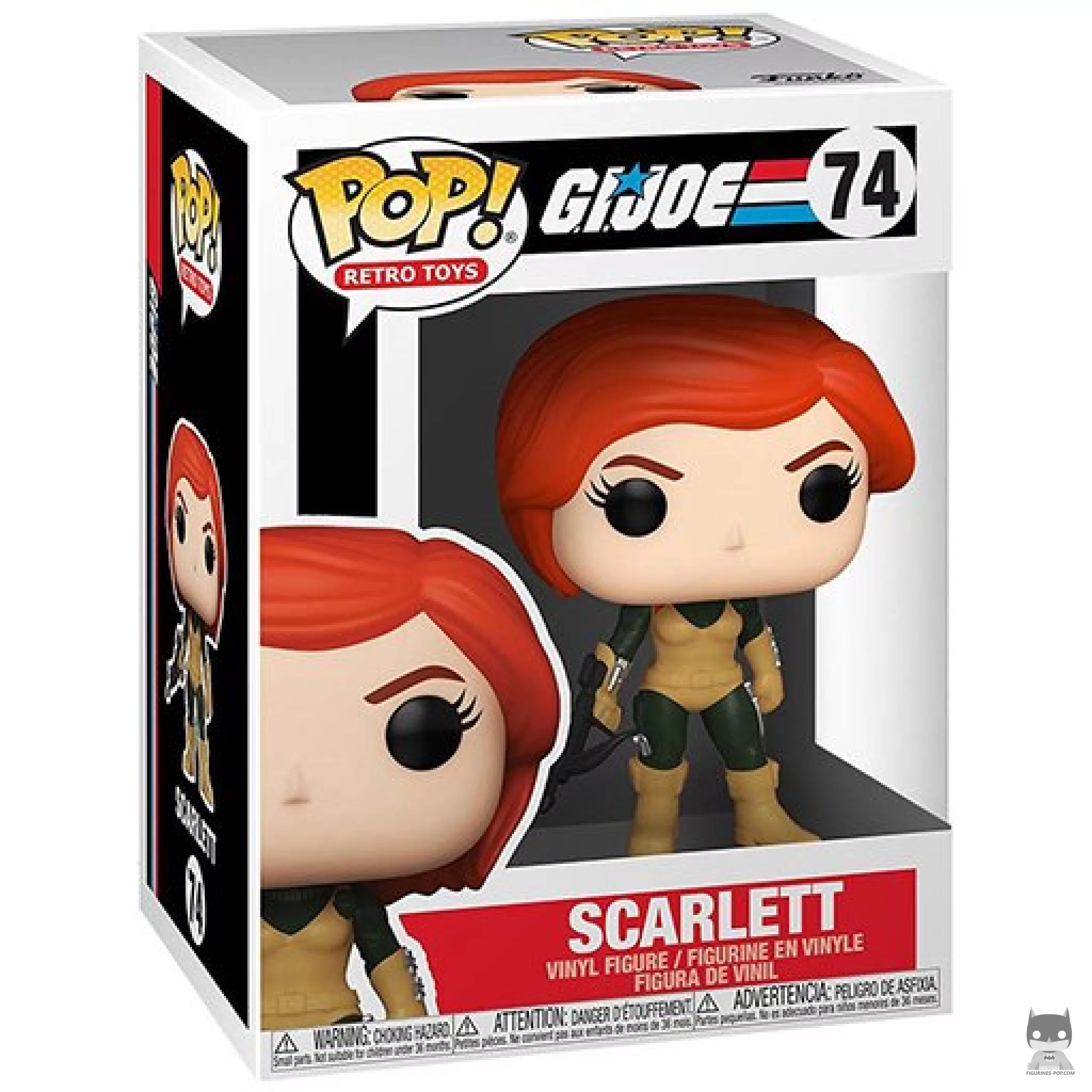 Figura Funko Pop! Scarlett en su caja