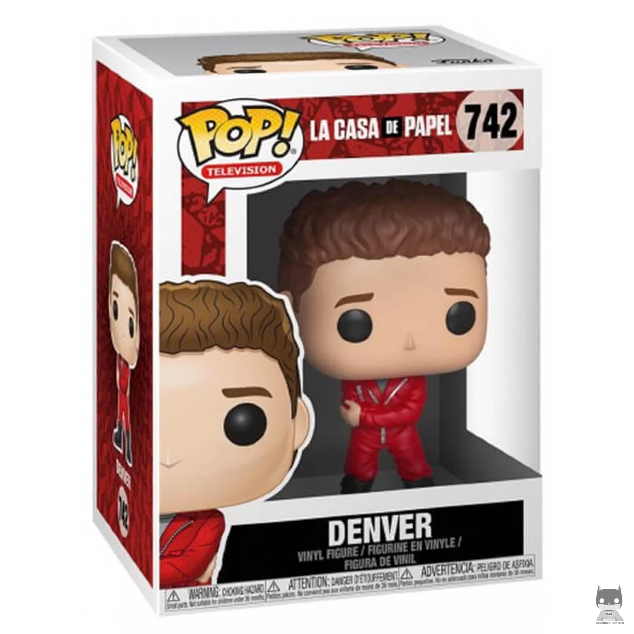 Figura Funko Pop! Denver en su caja