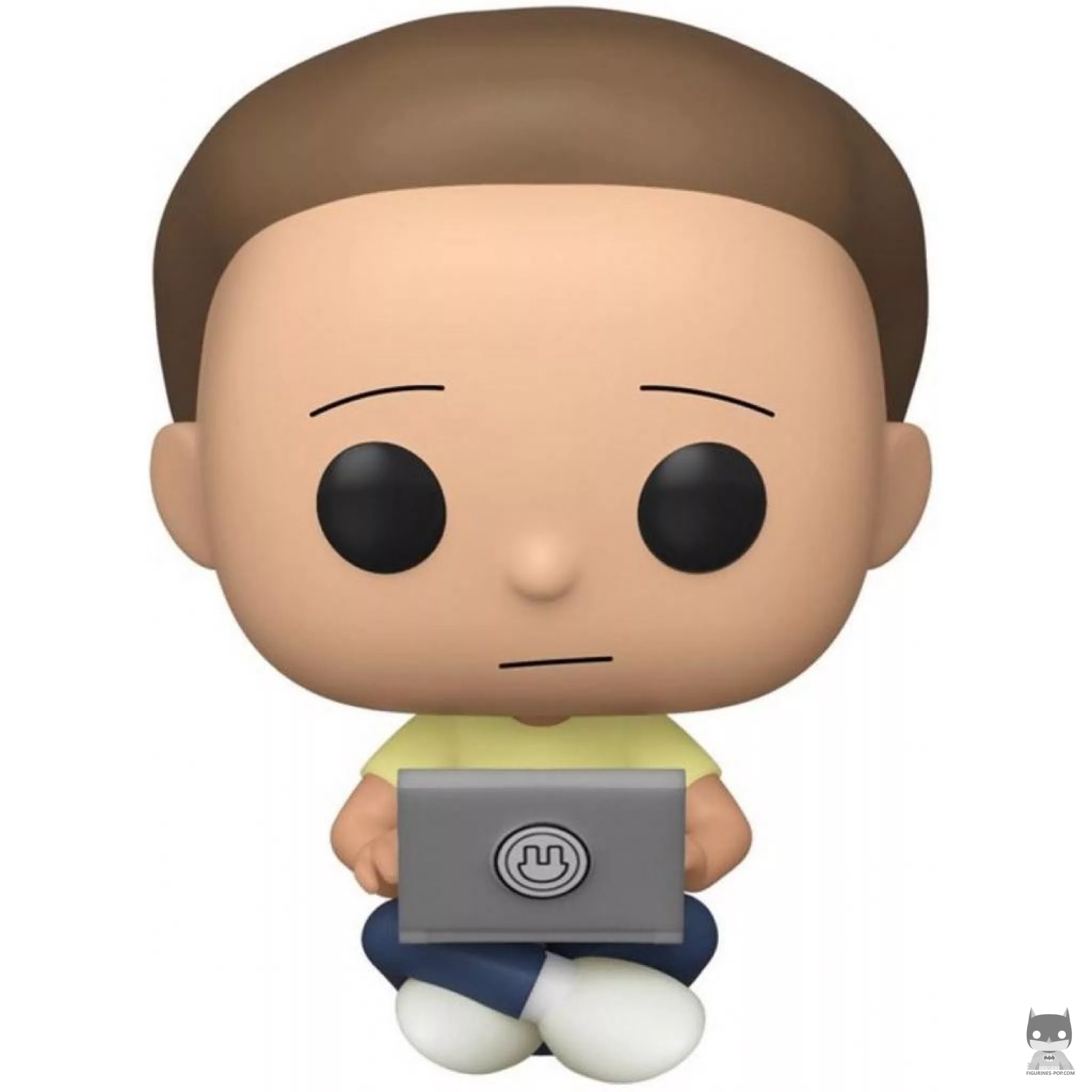 Figura Funko Pop! Morty con portátil (Rick y Morty)