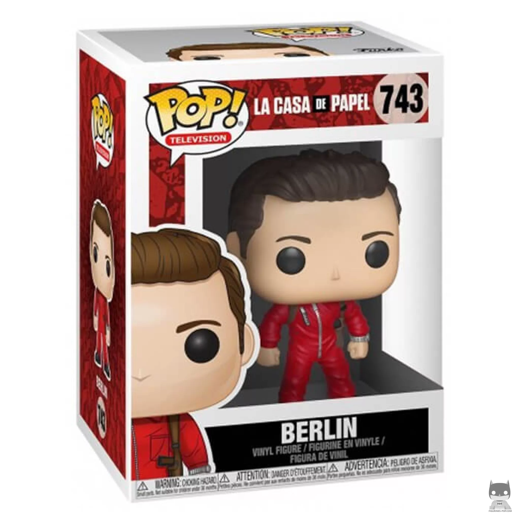 Figura Funko Pop! Berlín en su caja
