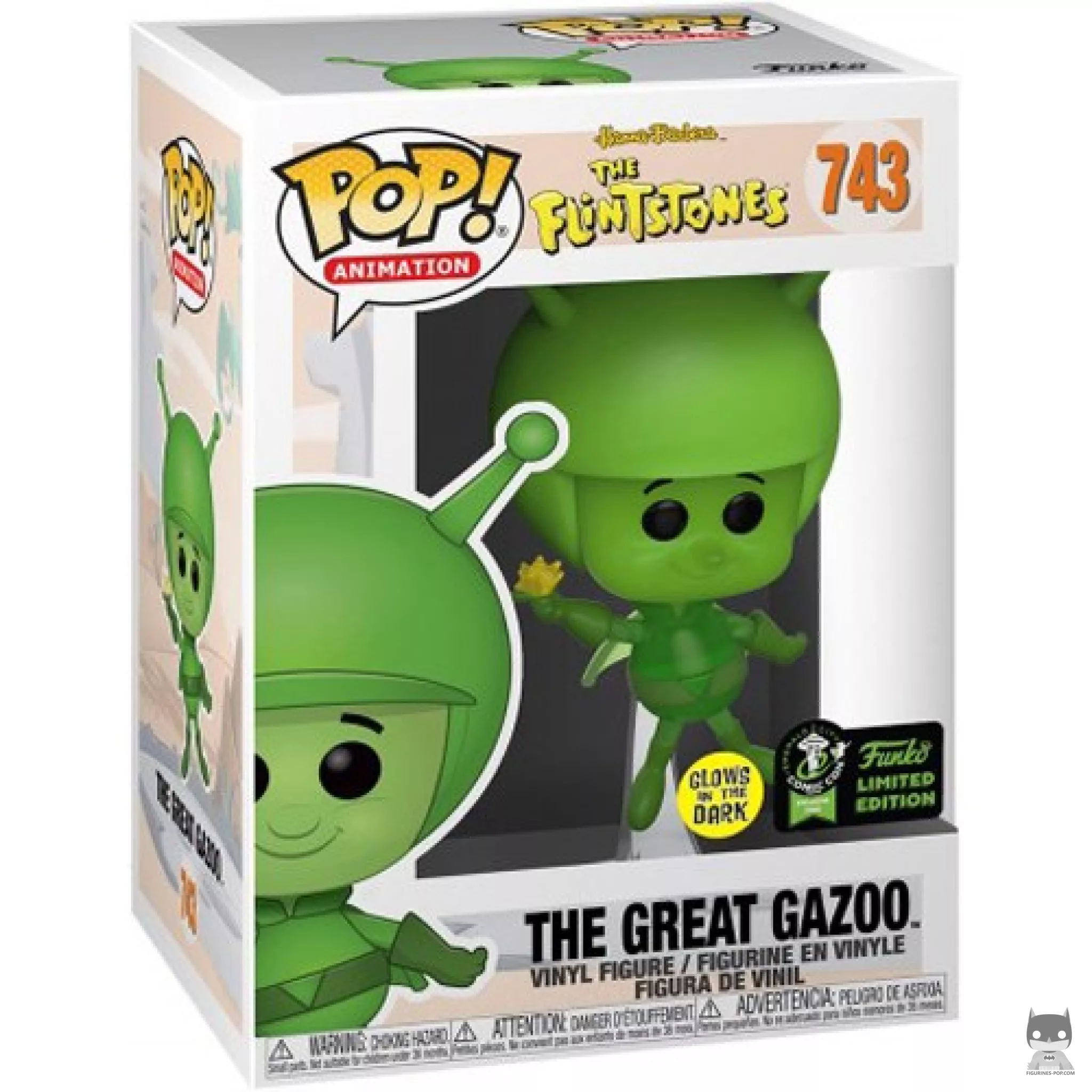 Figura Funko Pop! Gran Gazoo (Brilla en la oscuridad) en su caja