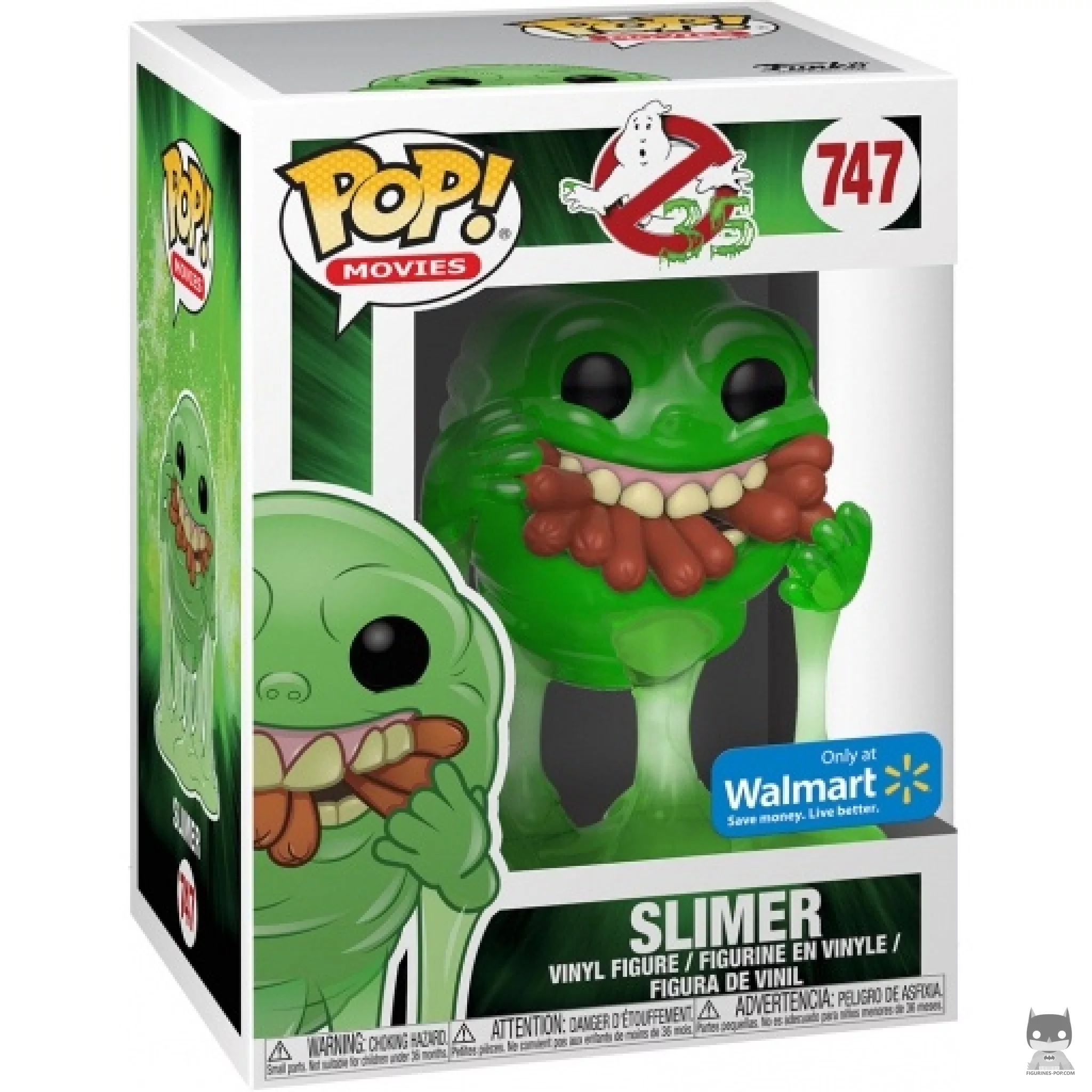 Figura Funko Pop! Moquete (Translúcido) en su caja