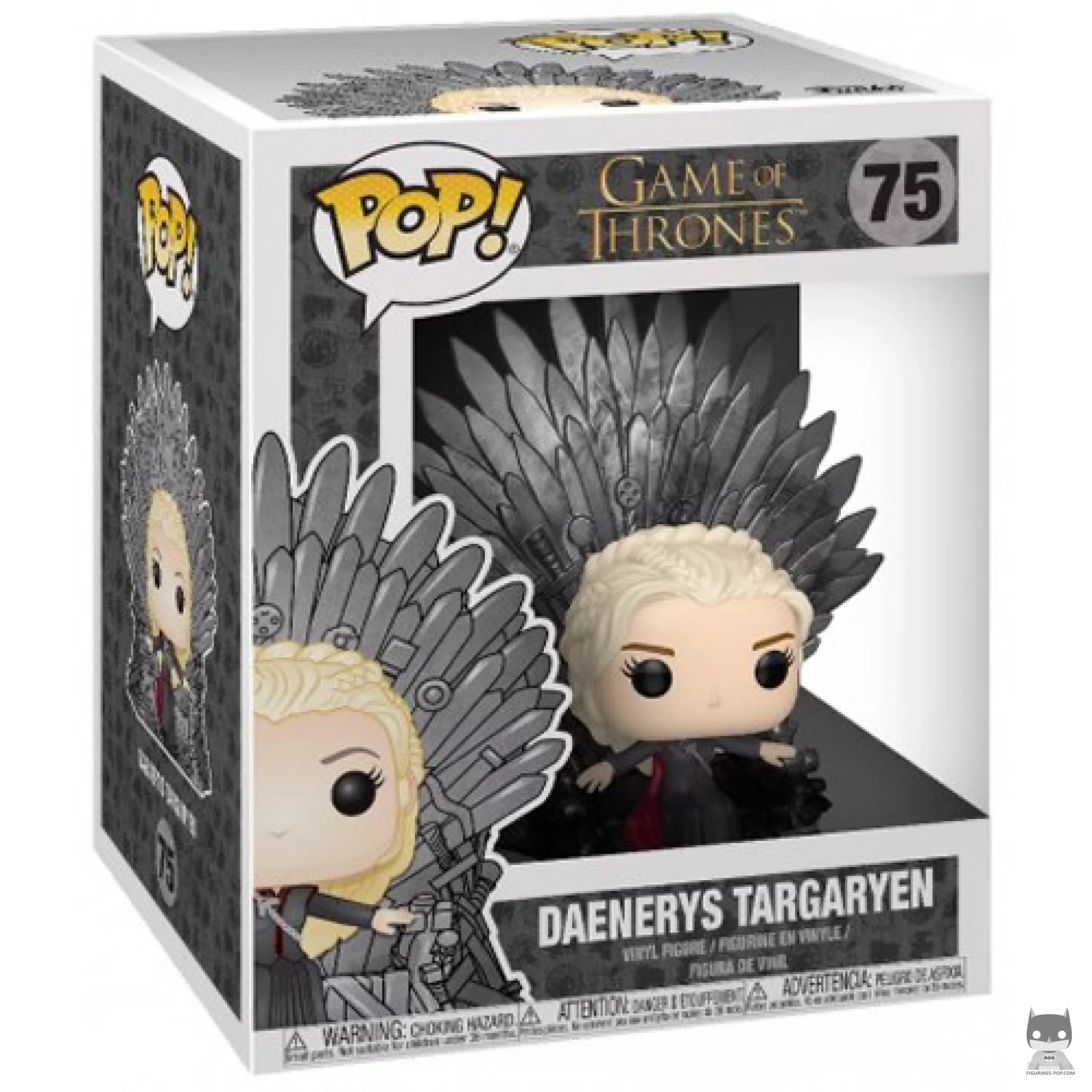 Figura Funko Pop! Daenerys Targaryen (Trono de Hierro) en su caja