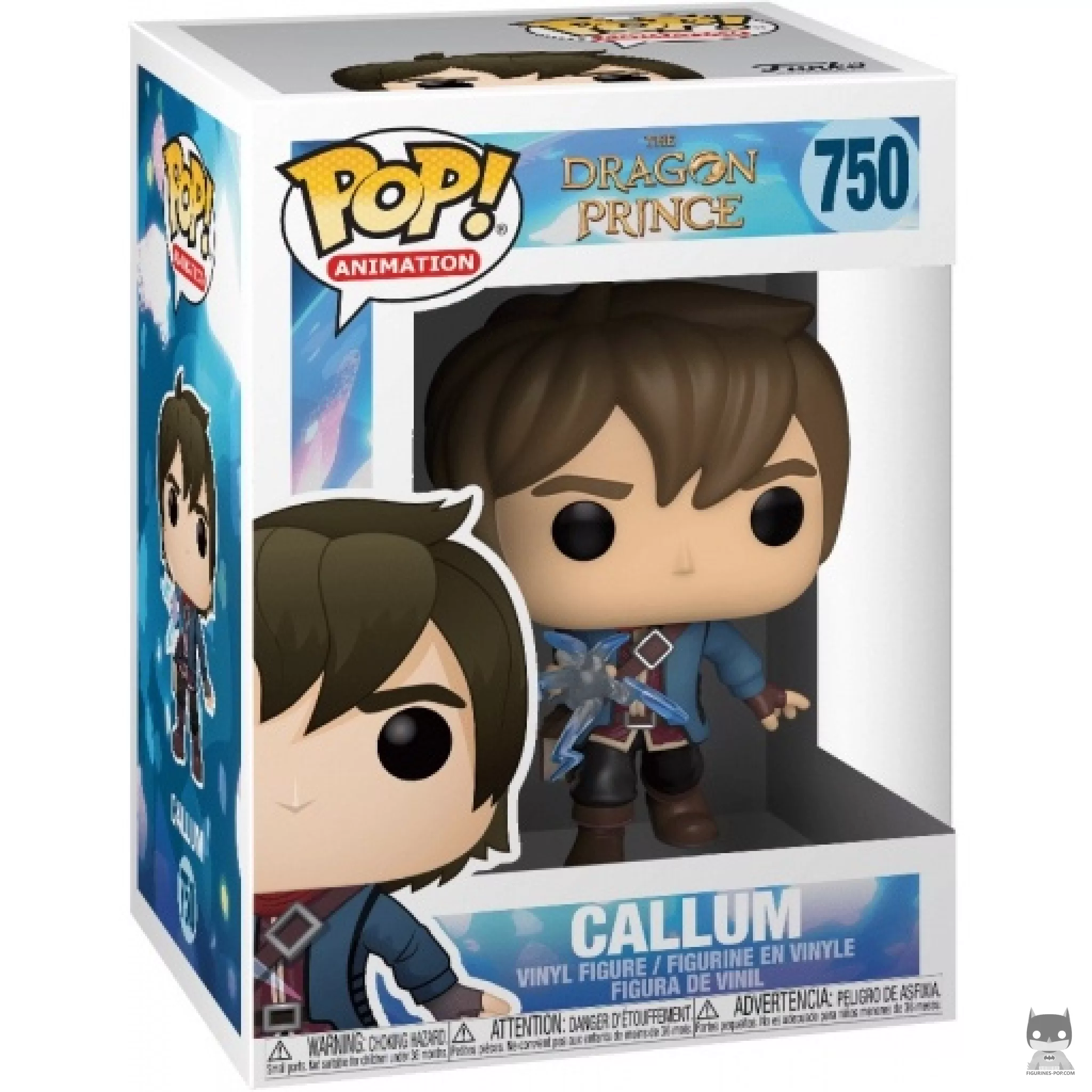 Figura Funko Pop! Callum en su caja