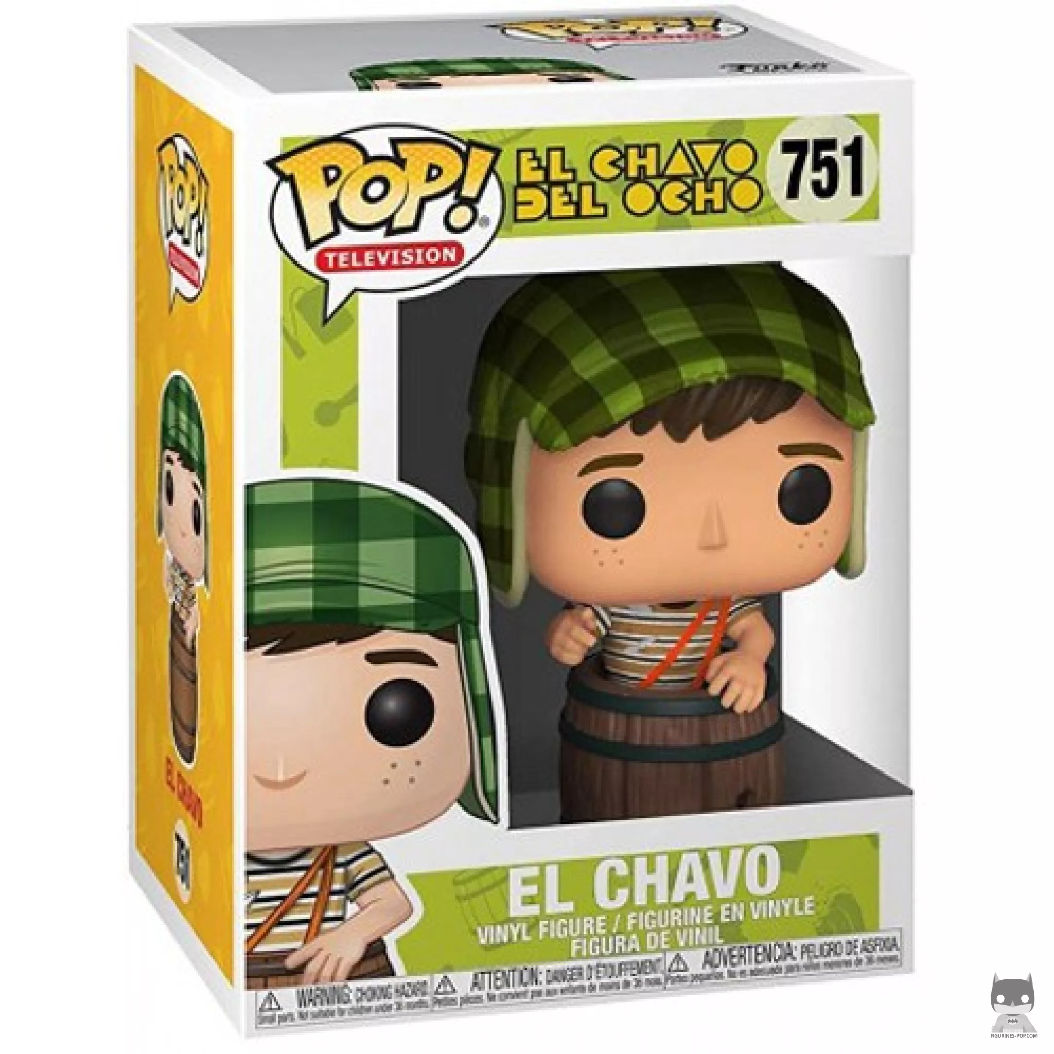 Figura Funko Pop! El Chavo en su caja