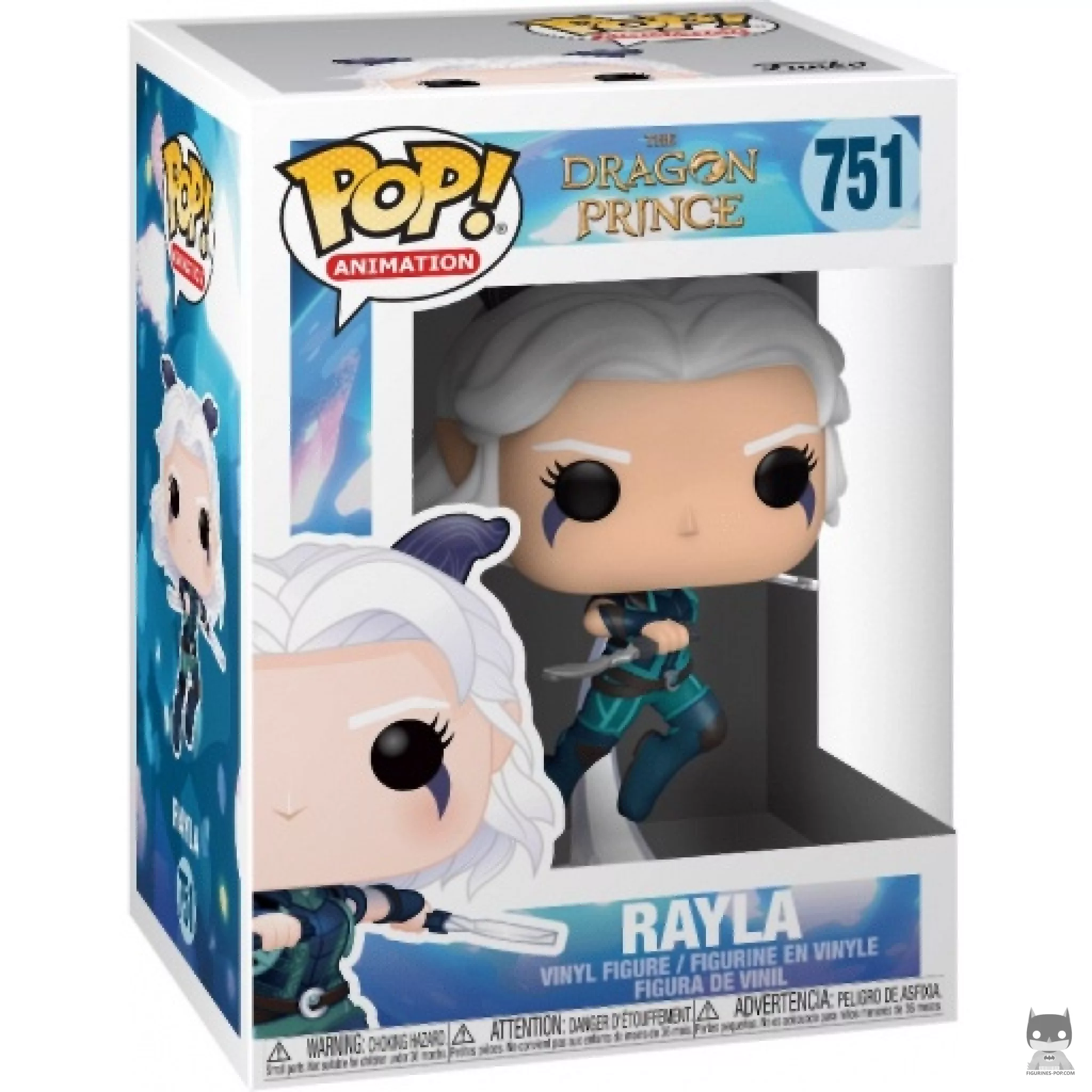 Figura Funko Pop! Rayla en su caja