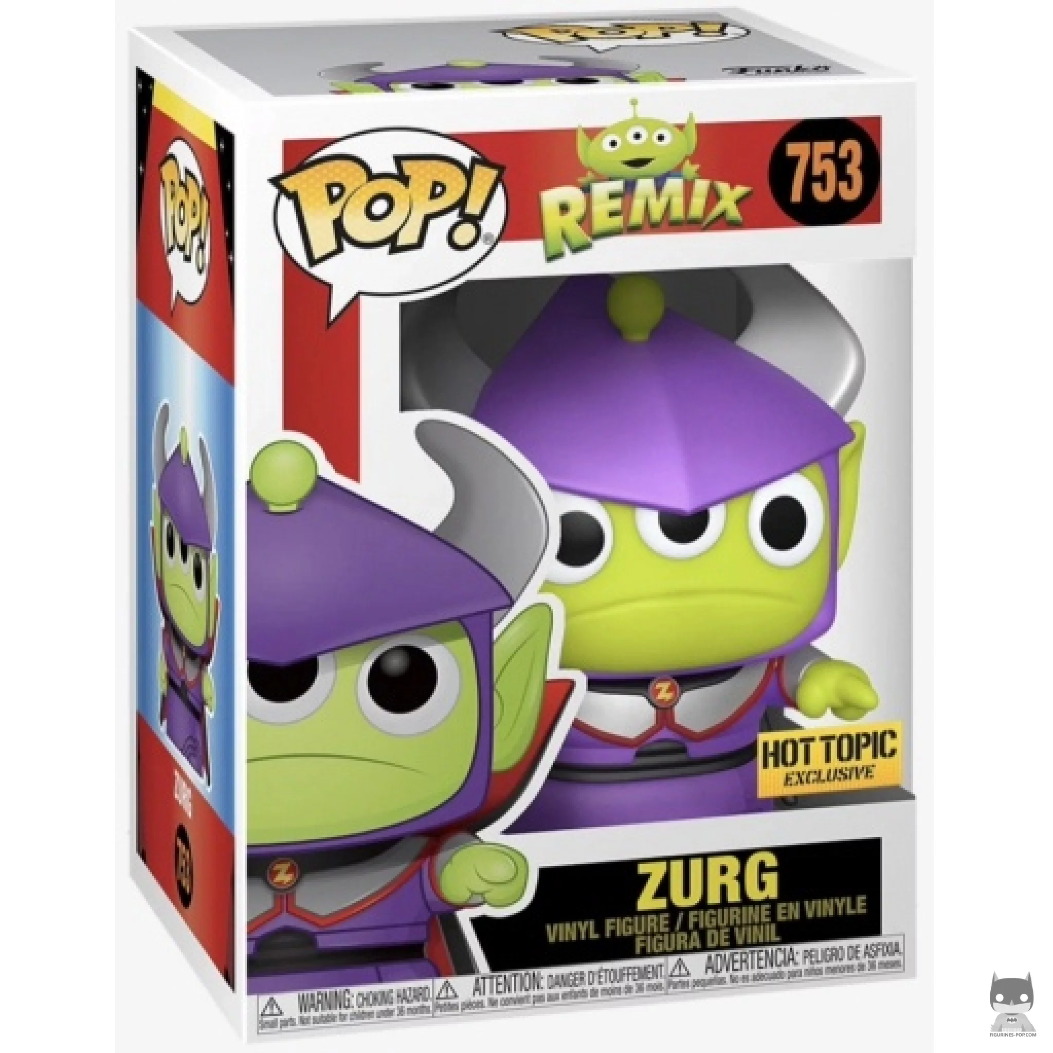 Figura Funko Pop! Zurg (Metalizado) en su caja