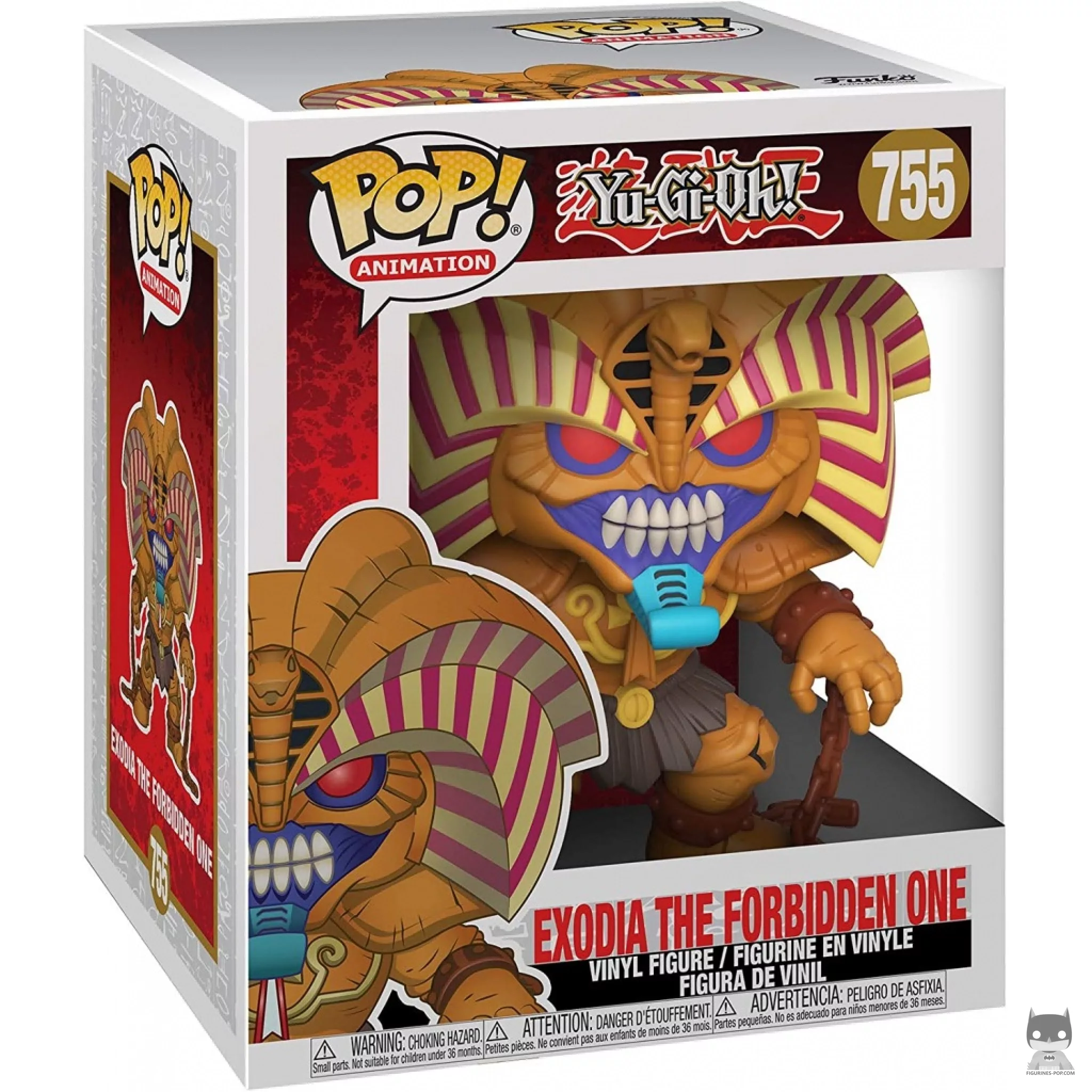 Figura Funko Pop! Exodia (Supersized) en su caja