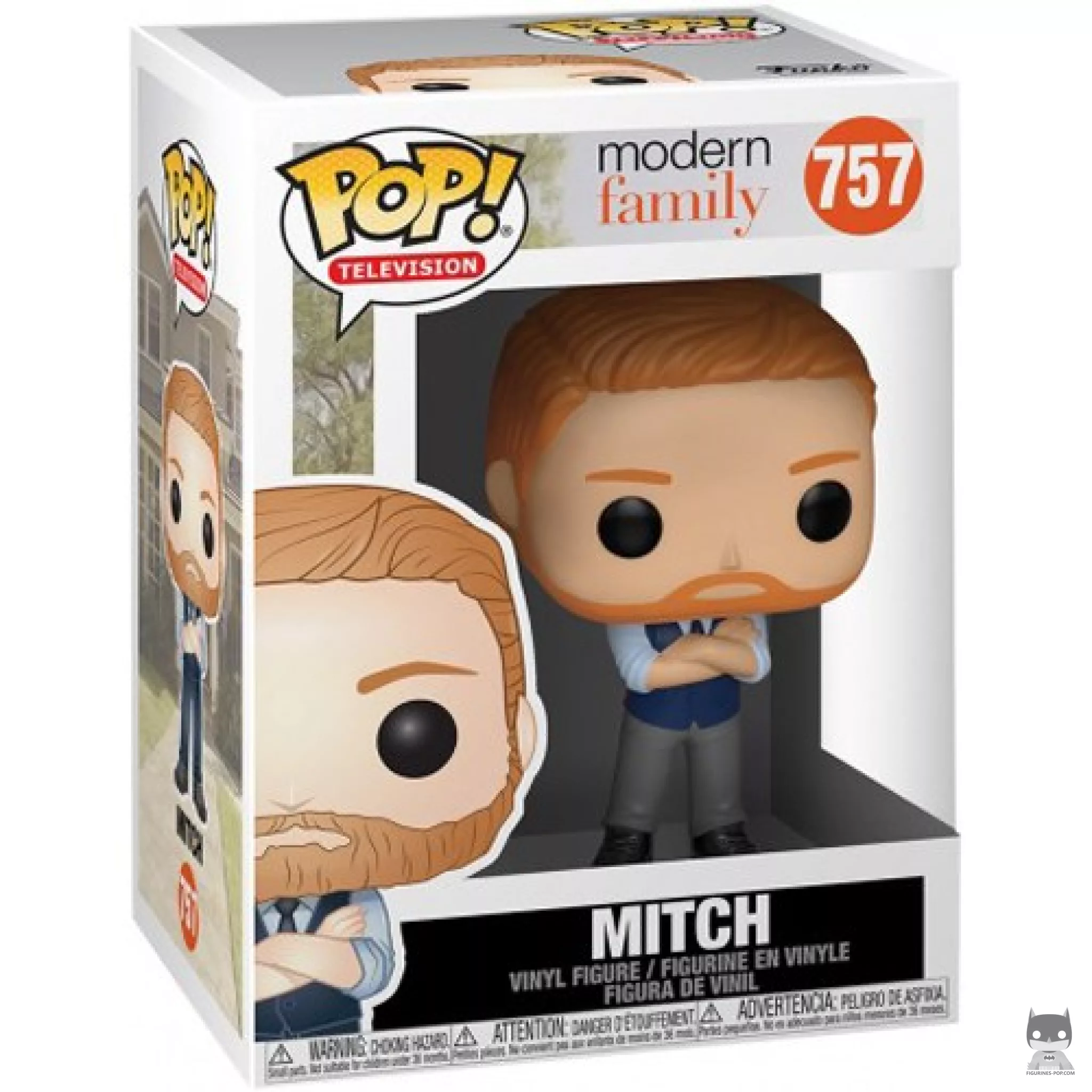 Figura Funko Pop! Mitch en su caja