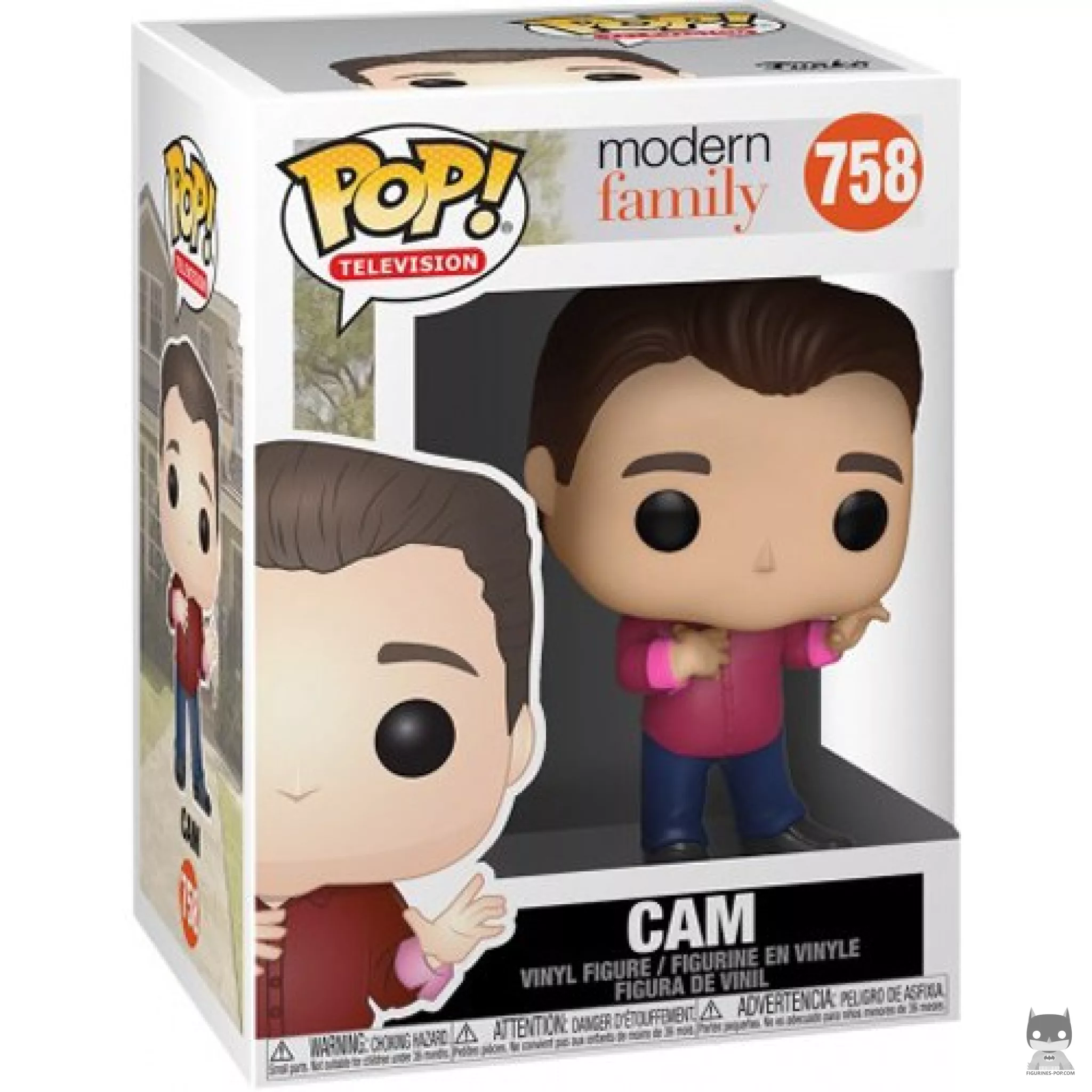 Figura Funko Pop! Cam en su caja