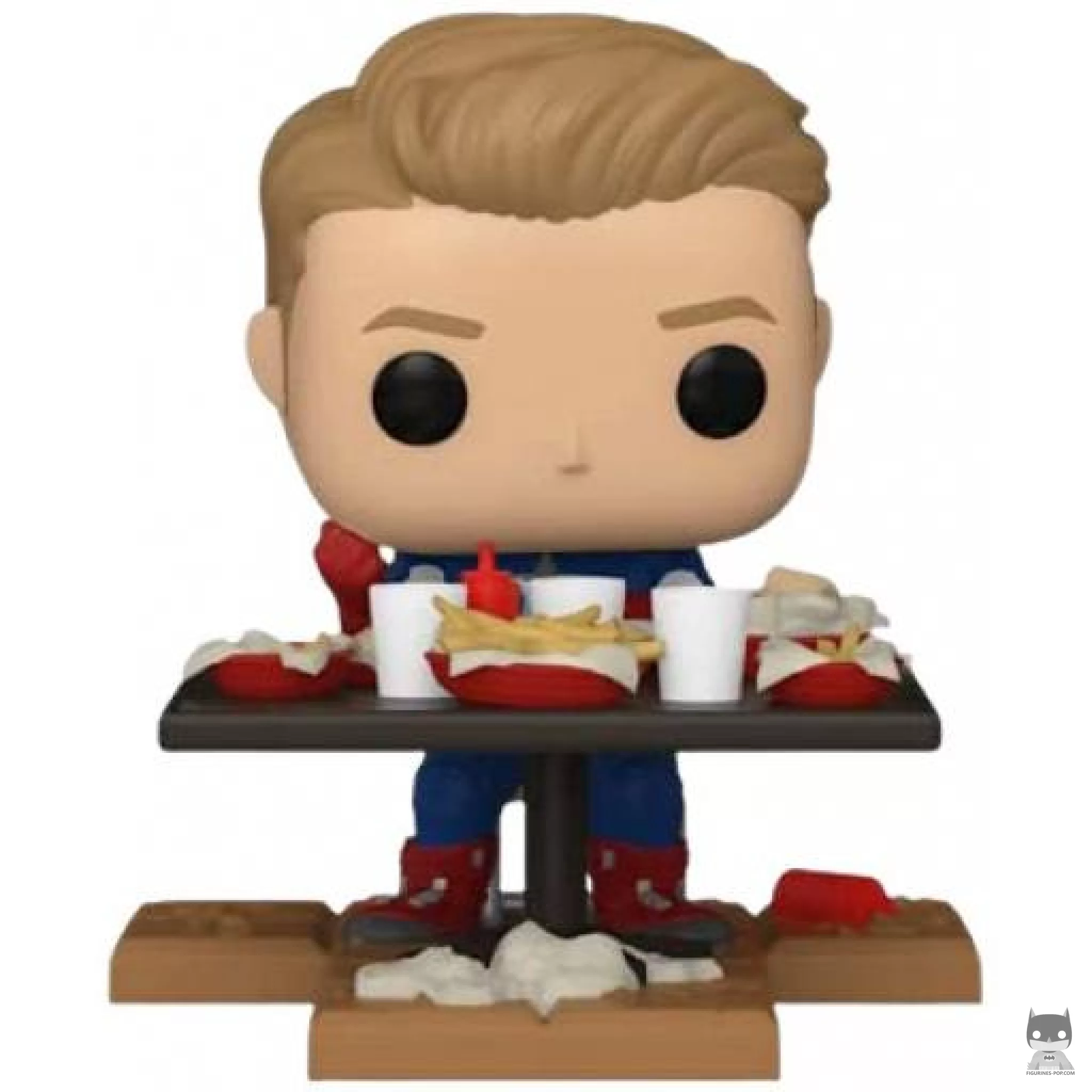 Figura Funko Pop! Shawarma de la victoria: Capitán América (Vengadores)