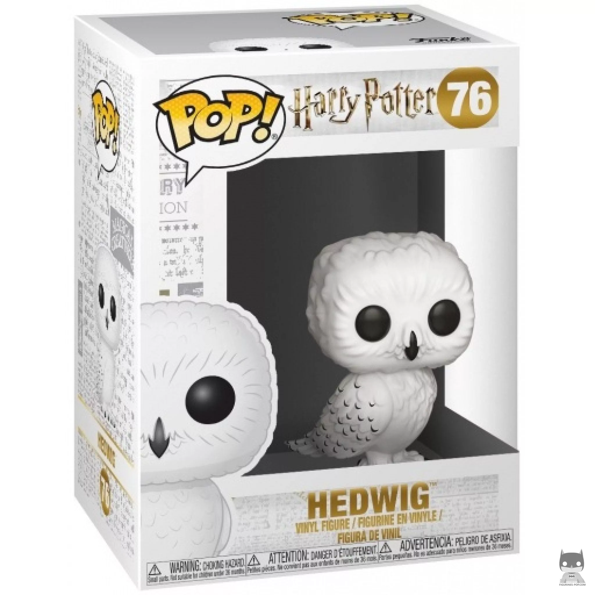 Figura Funko Pop! Hedwig en su caja