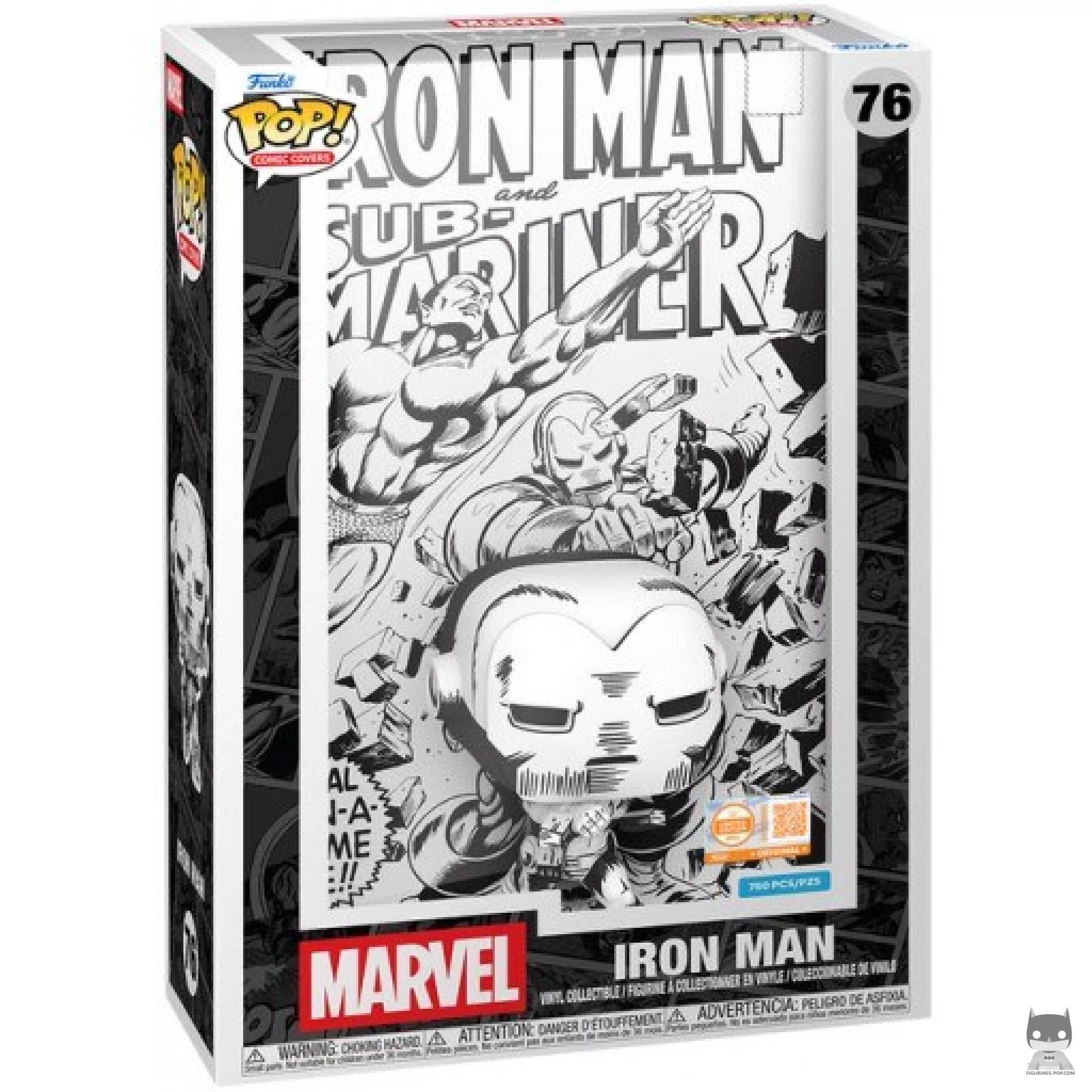 Figura Funko Pop! Iron Man en su caja