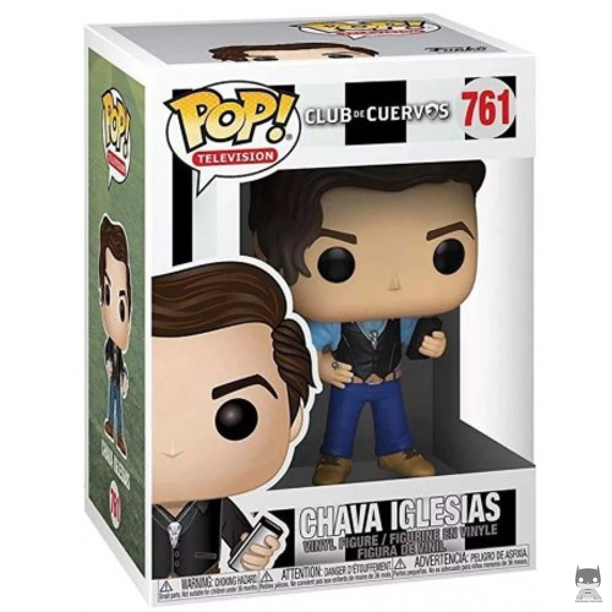 Figura Funko Pop! Chava Iglesias en su caja