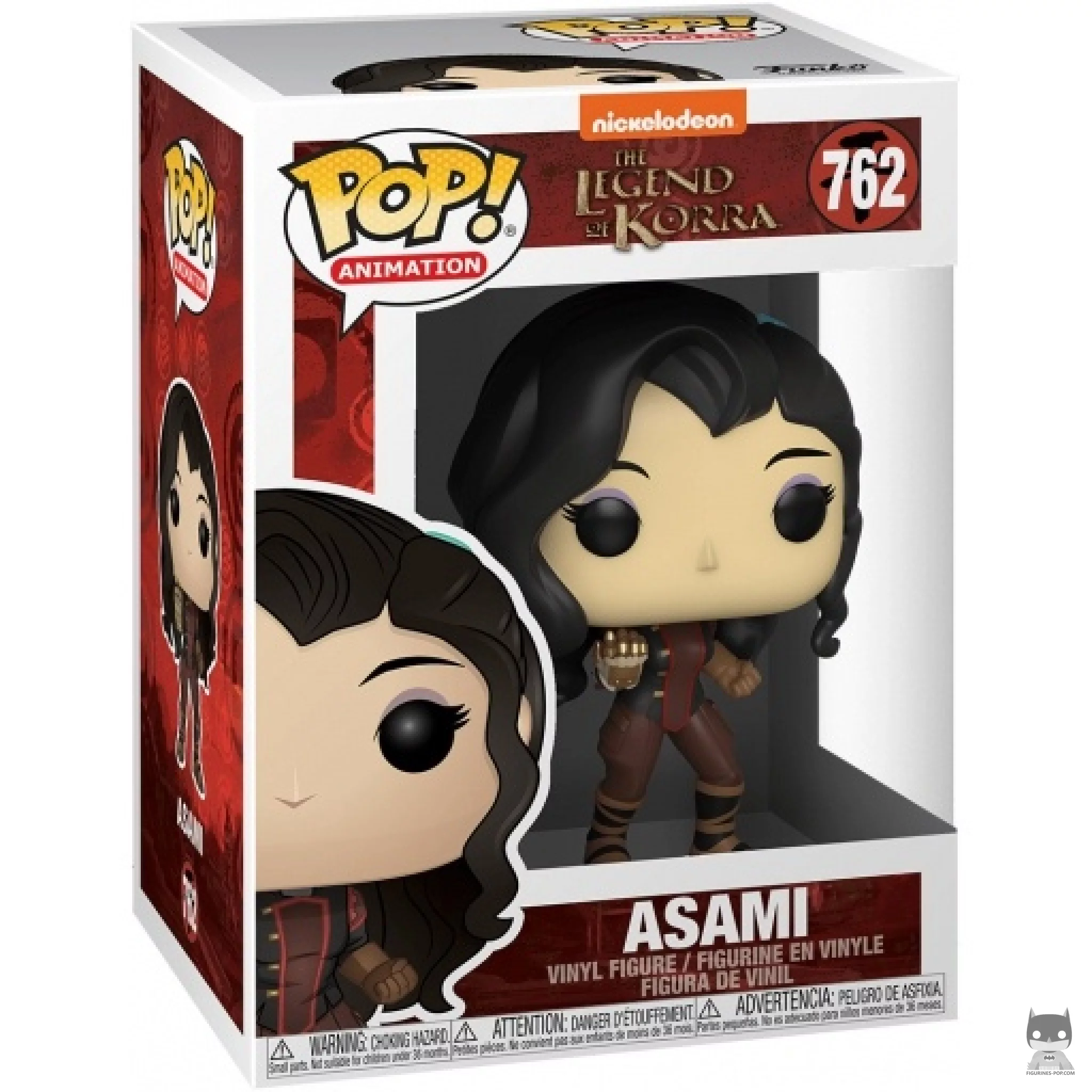 Figura Funko Pop! Asami en su caja