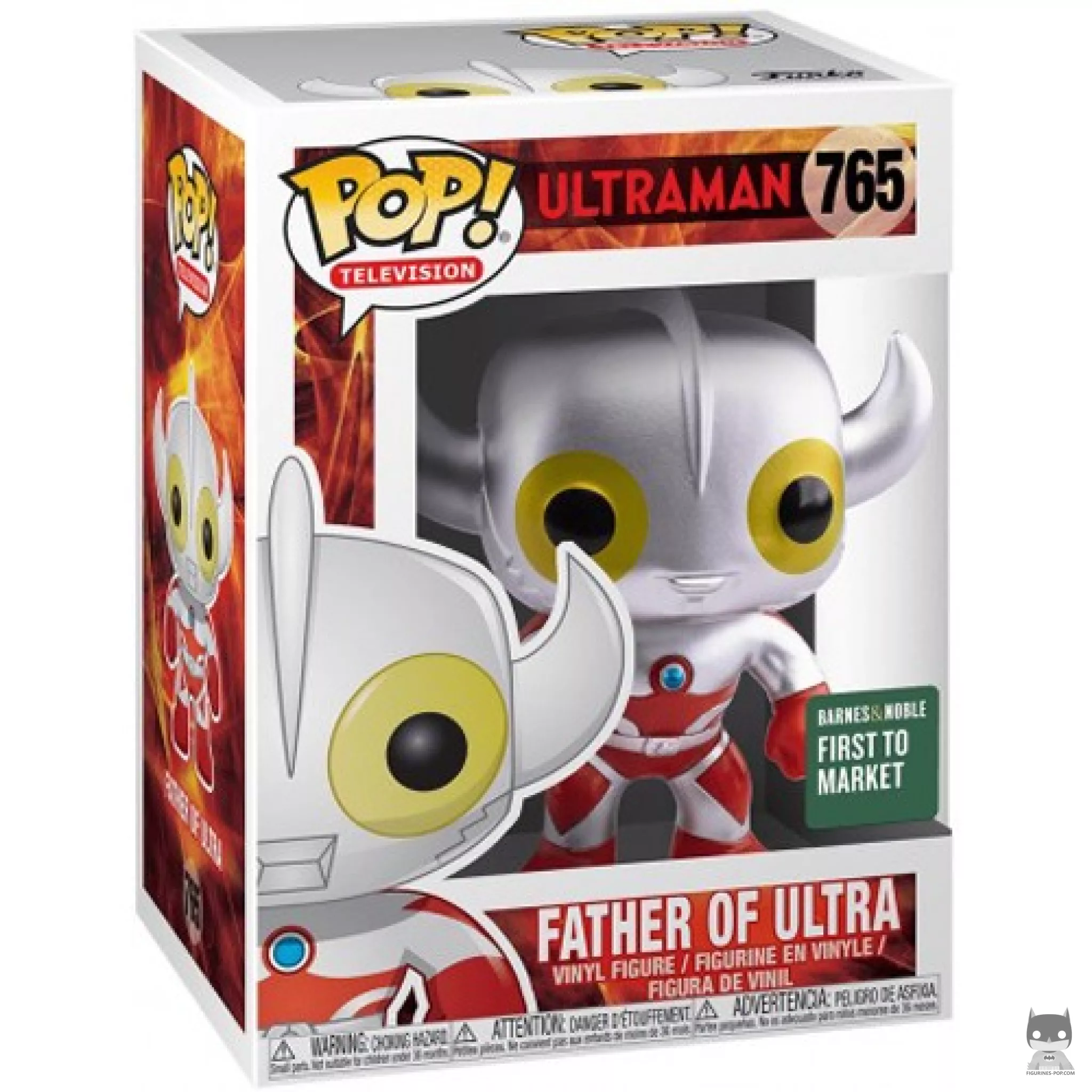 Figura Funko Pop! Padre de Ultra en su caja