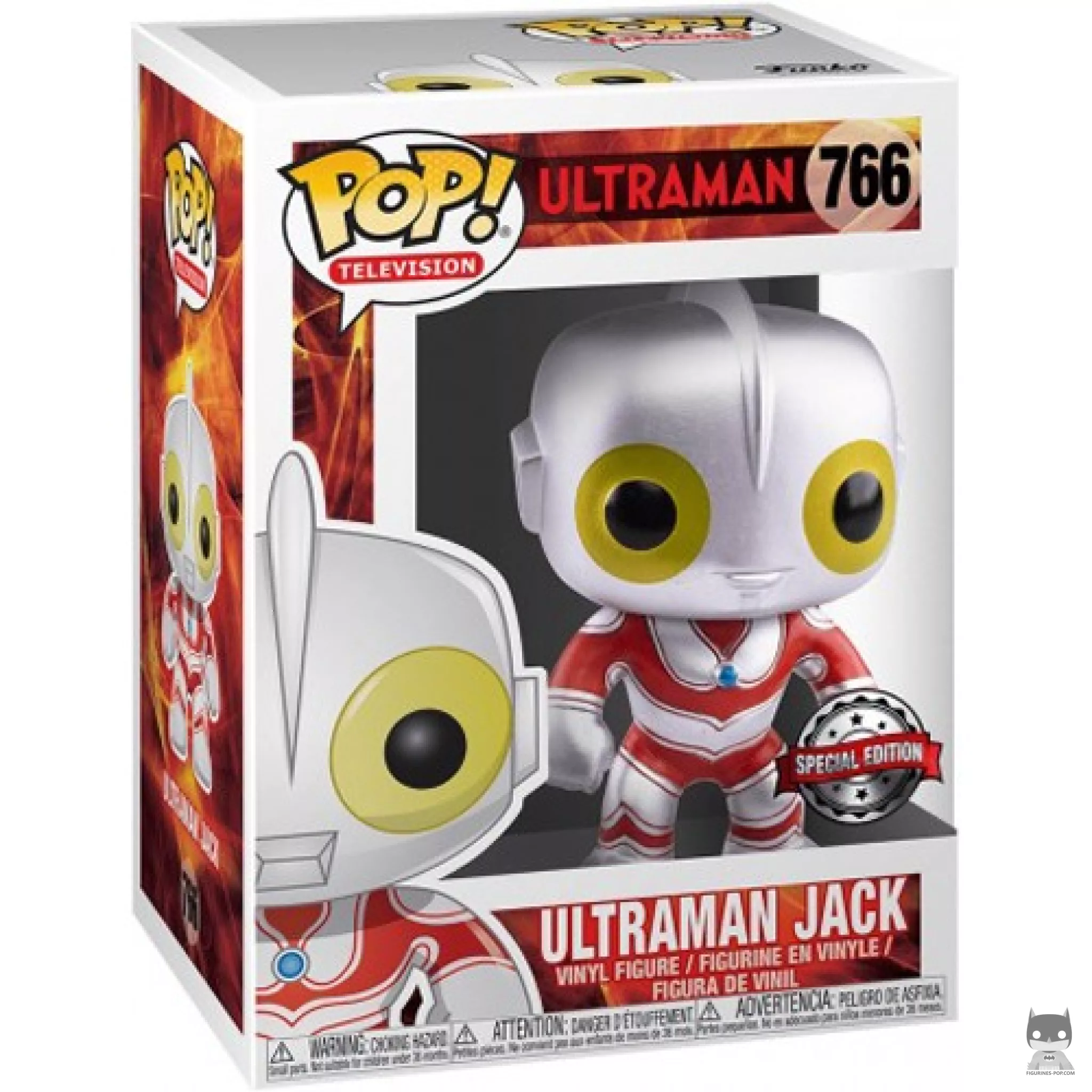 Figura Funko Pop! Ultraman Jack en su caja