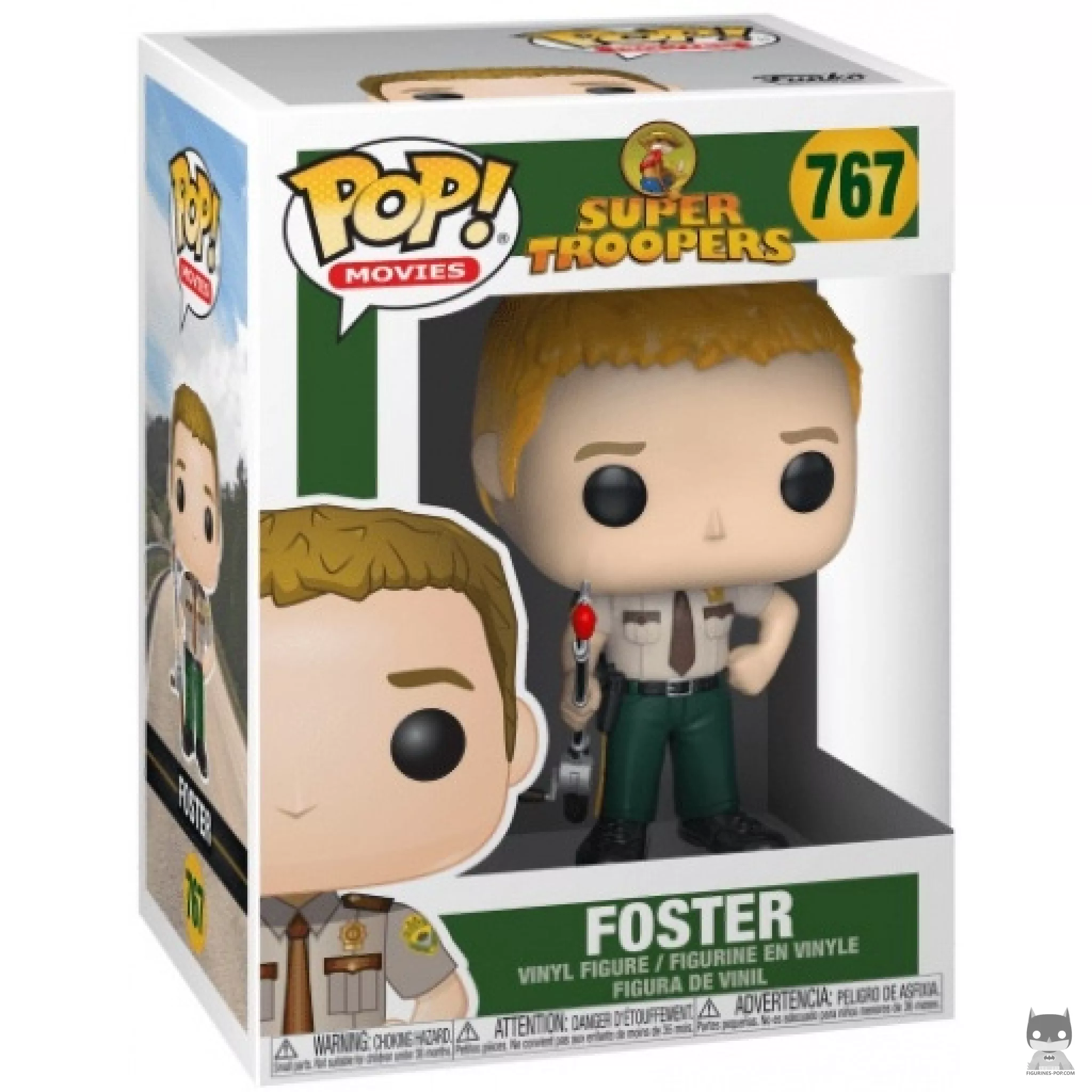 Figura Funko Pop! Foster en su caja