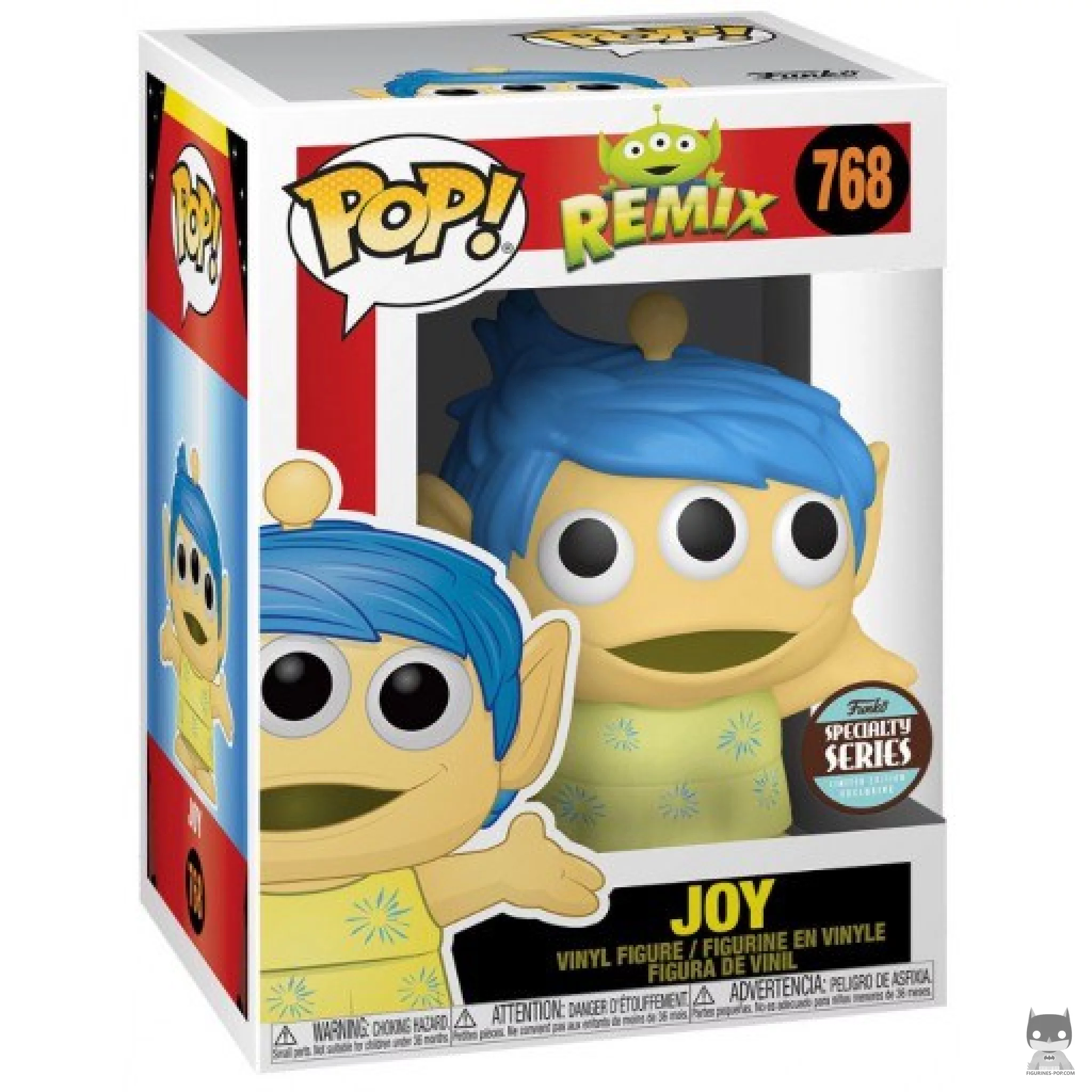 Figura Funko Pop! Joy en su caja