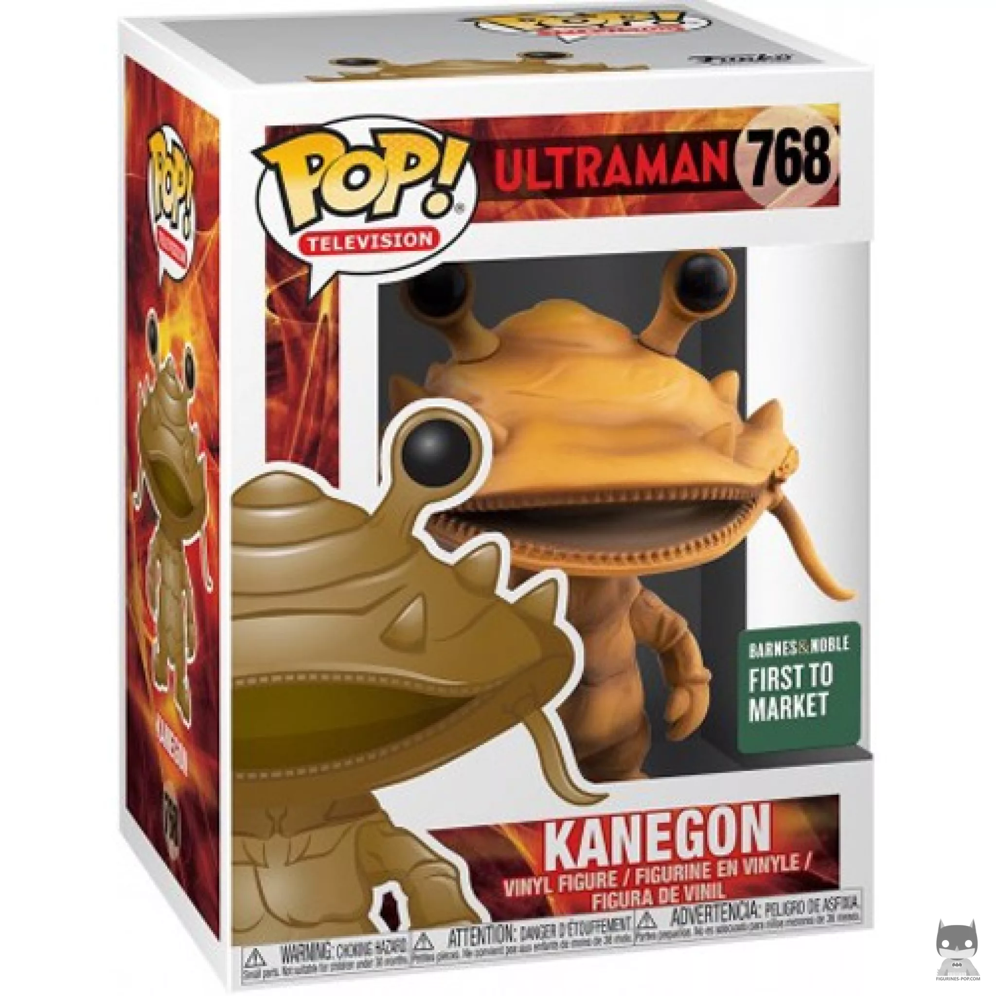 Figura Funko Pop! Kanegon en su caja