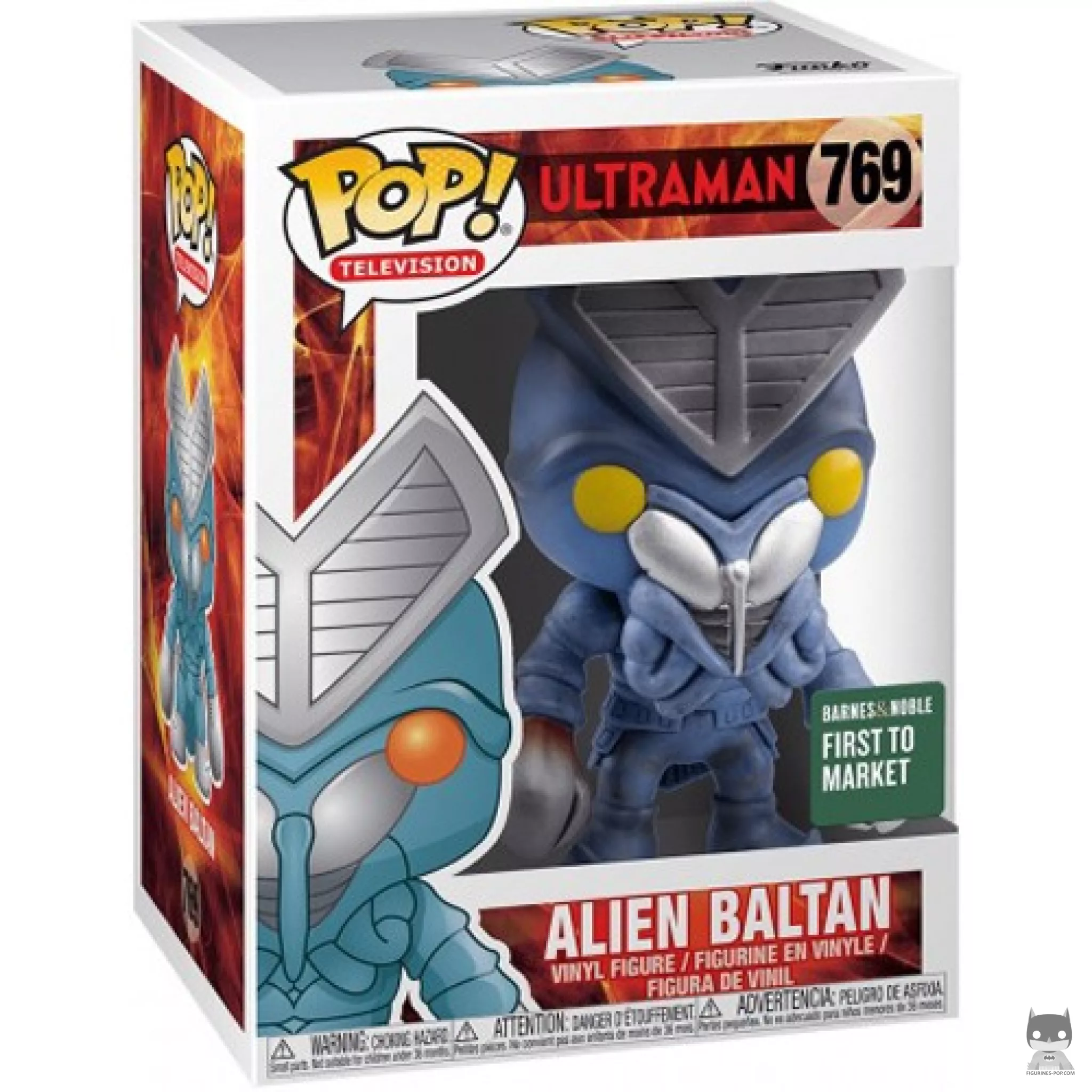 Figura Funko Pop! Alien Baltan en su caja